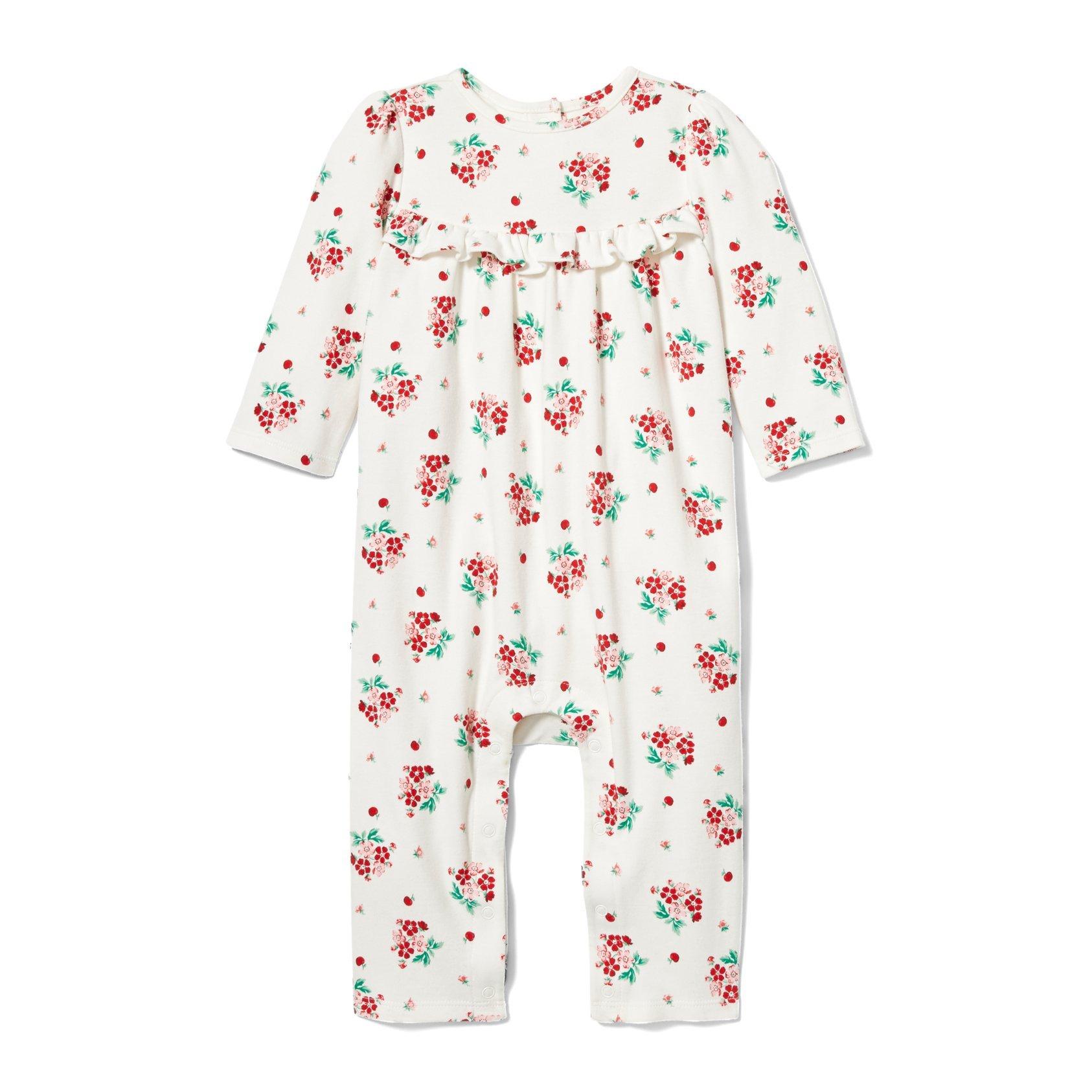 Baby Floral Cherry 1-Piece image number 0