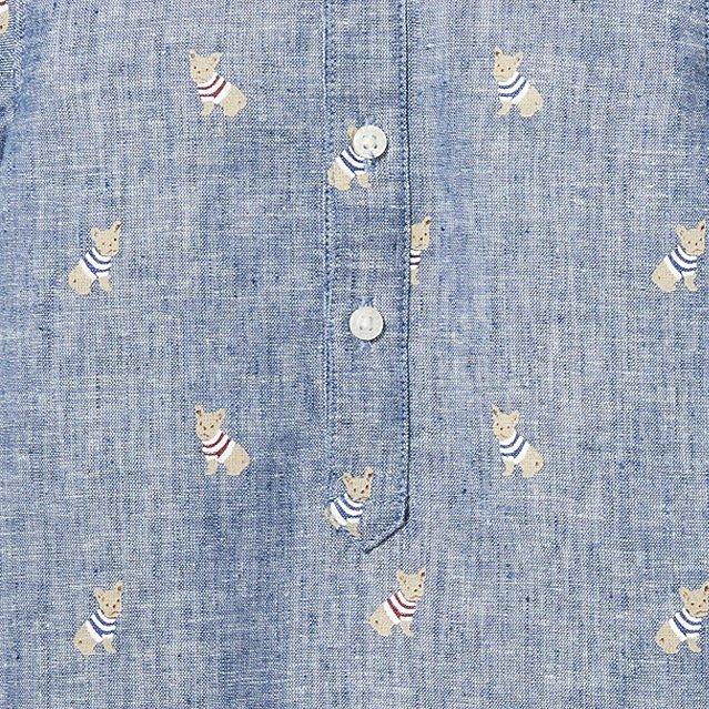 Baby Frenchie Oxford 1-Piece image number 1