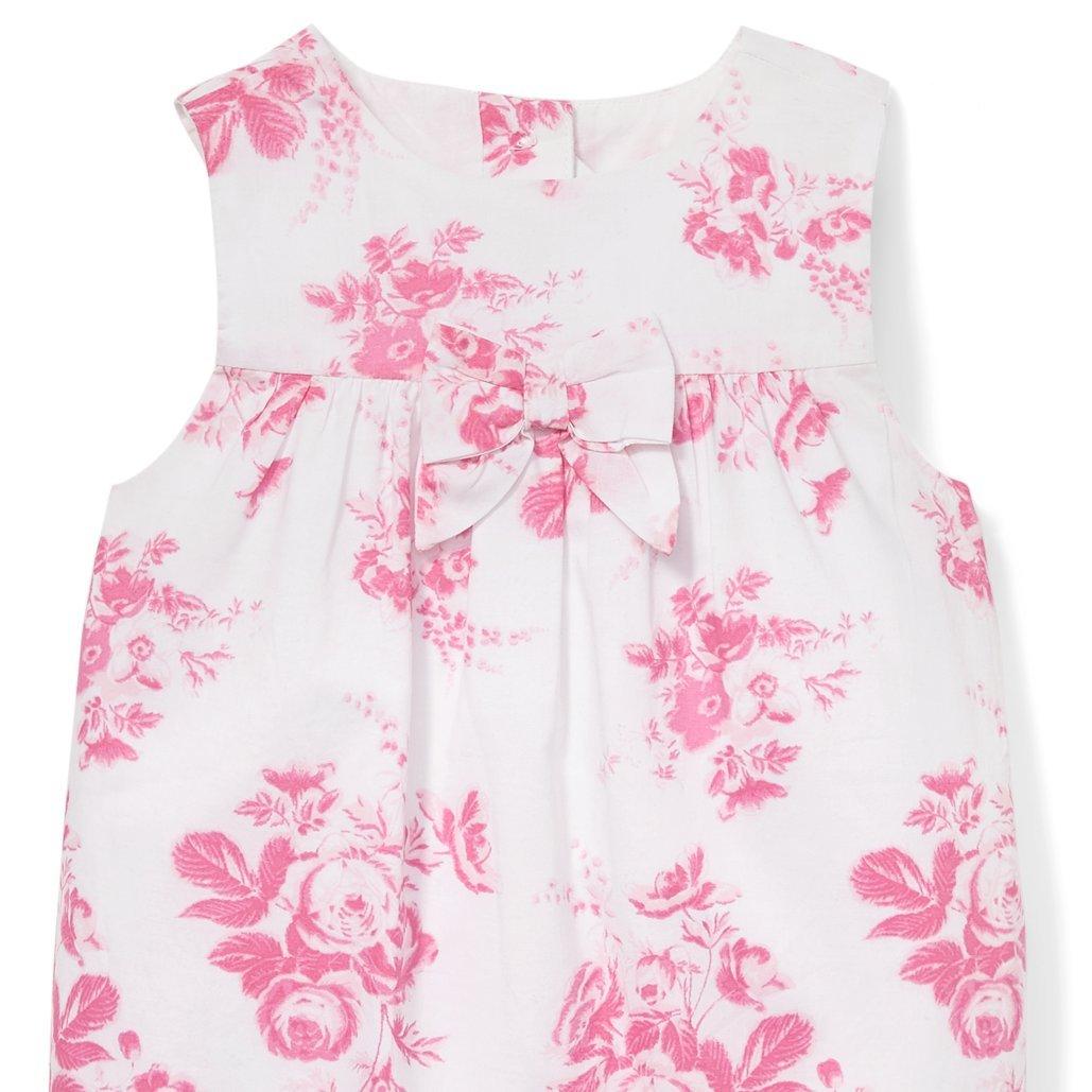 Baby Pink Floral Romper image number 1