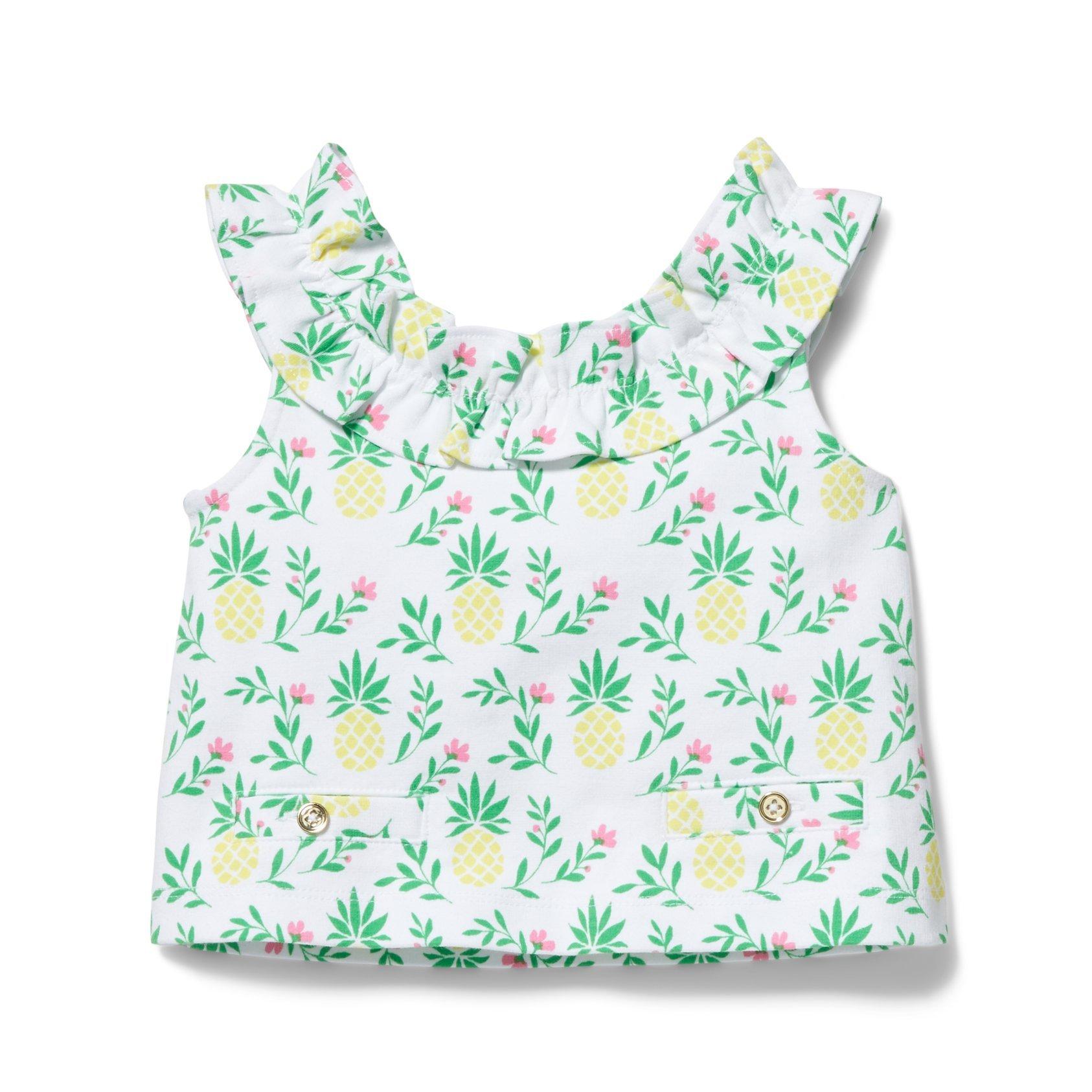 Pineapple Ruffle Top image number 0