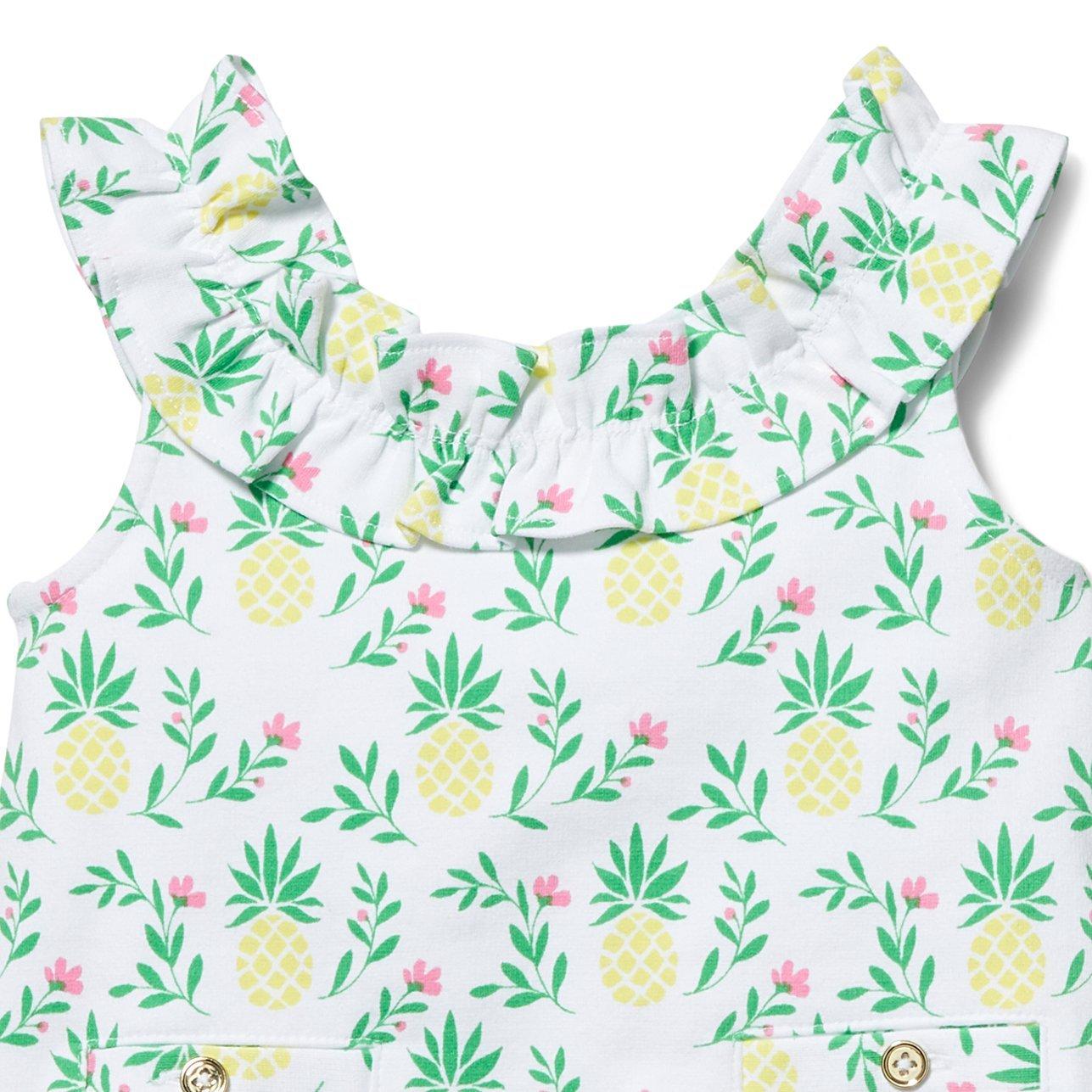 Pineapple Ruffle Top image number 1
