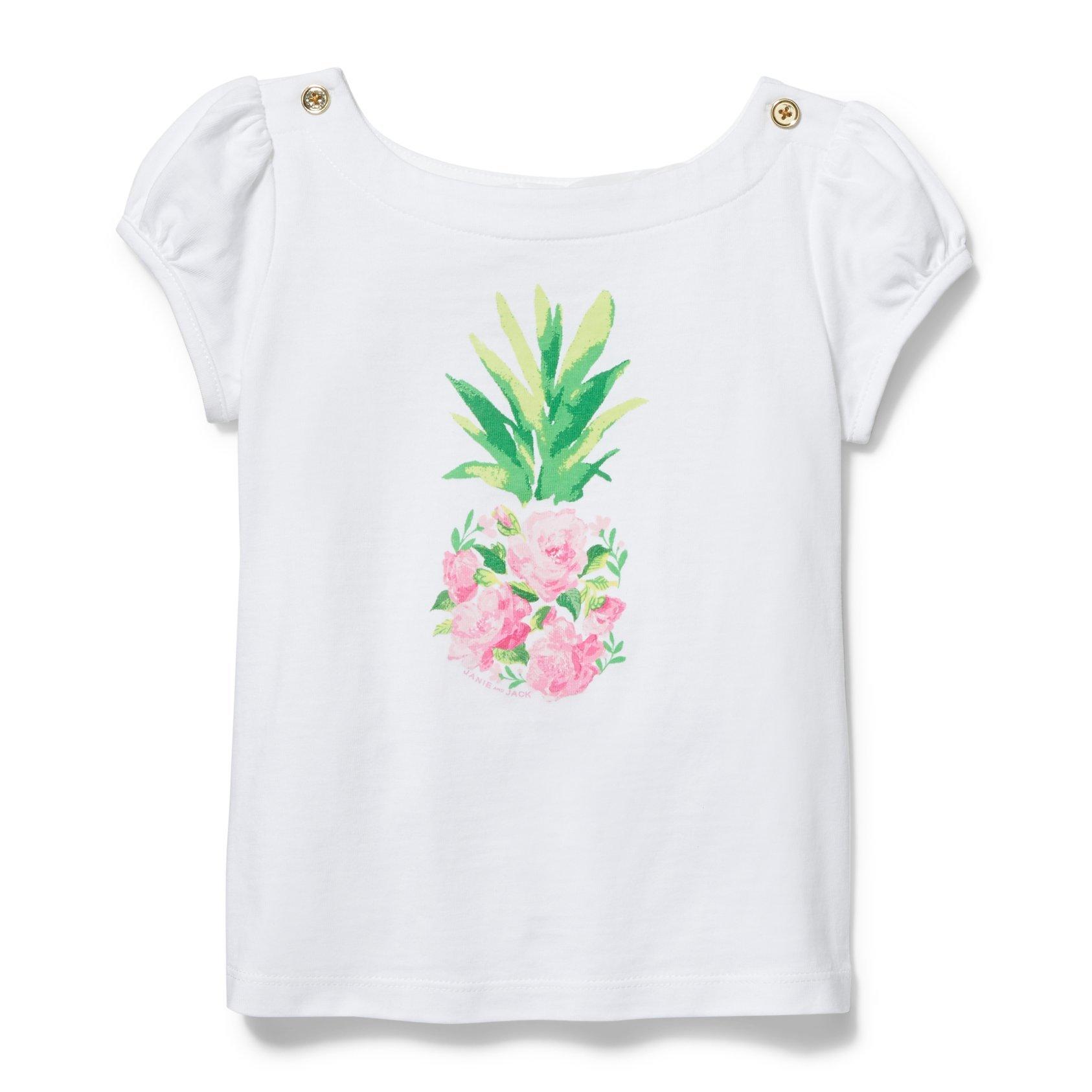 Pineapple Rose Tee