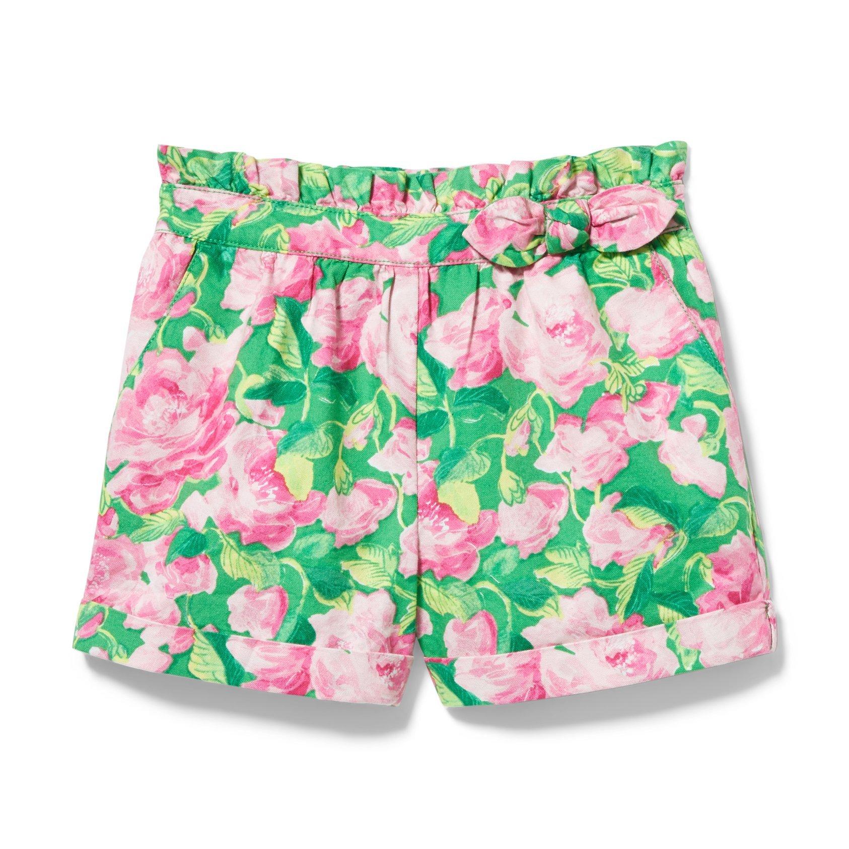 Rose Paperbag Waist Short image number 0