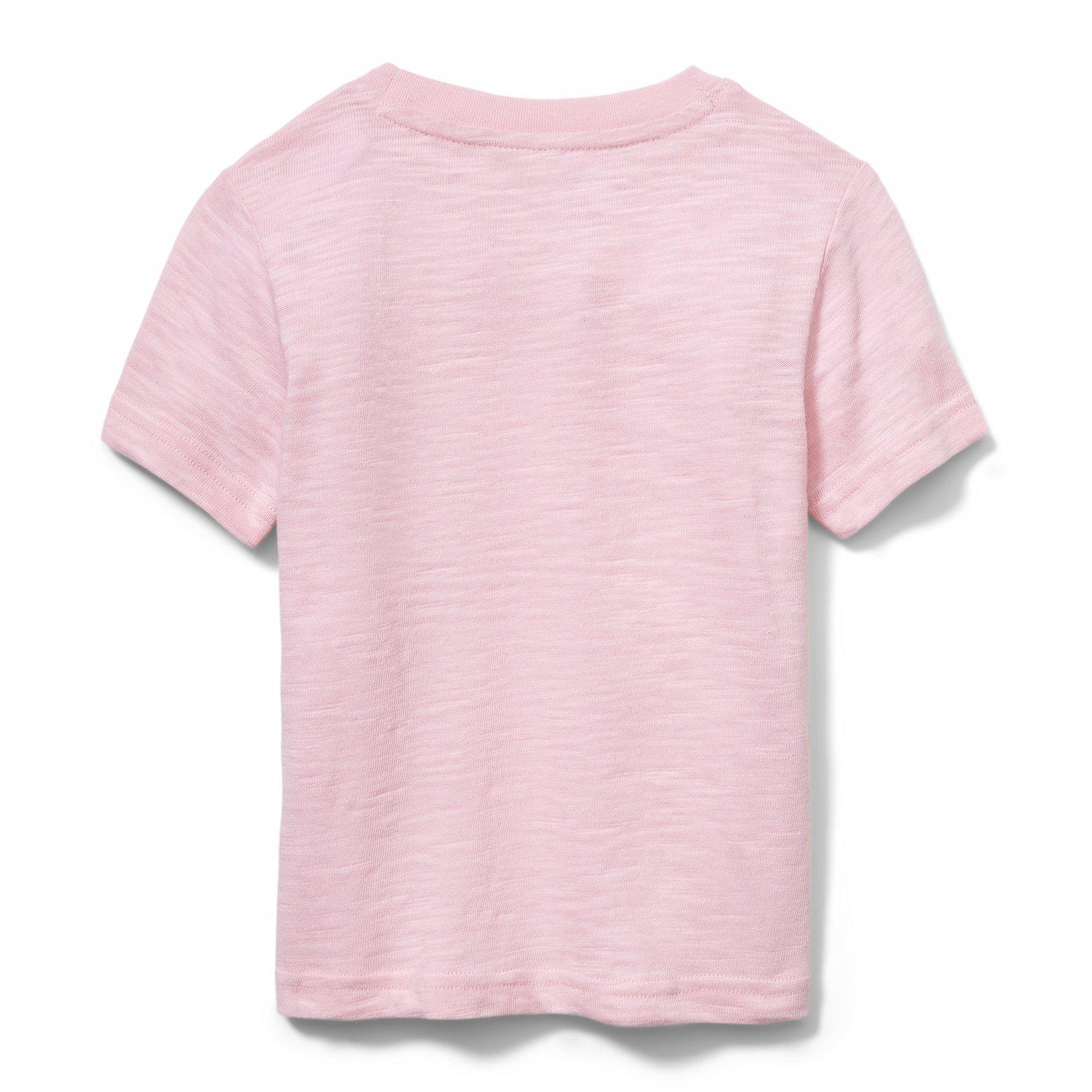 Pink Slub Pocket Tee image number 1