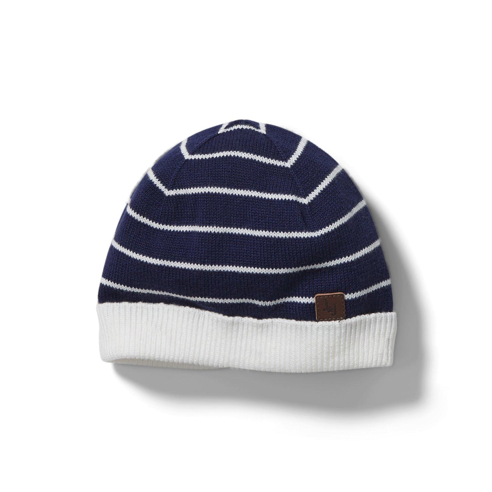 Baby Striped Beanie image number 0
