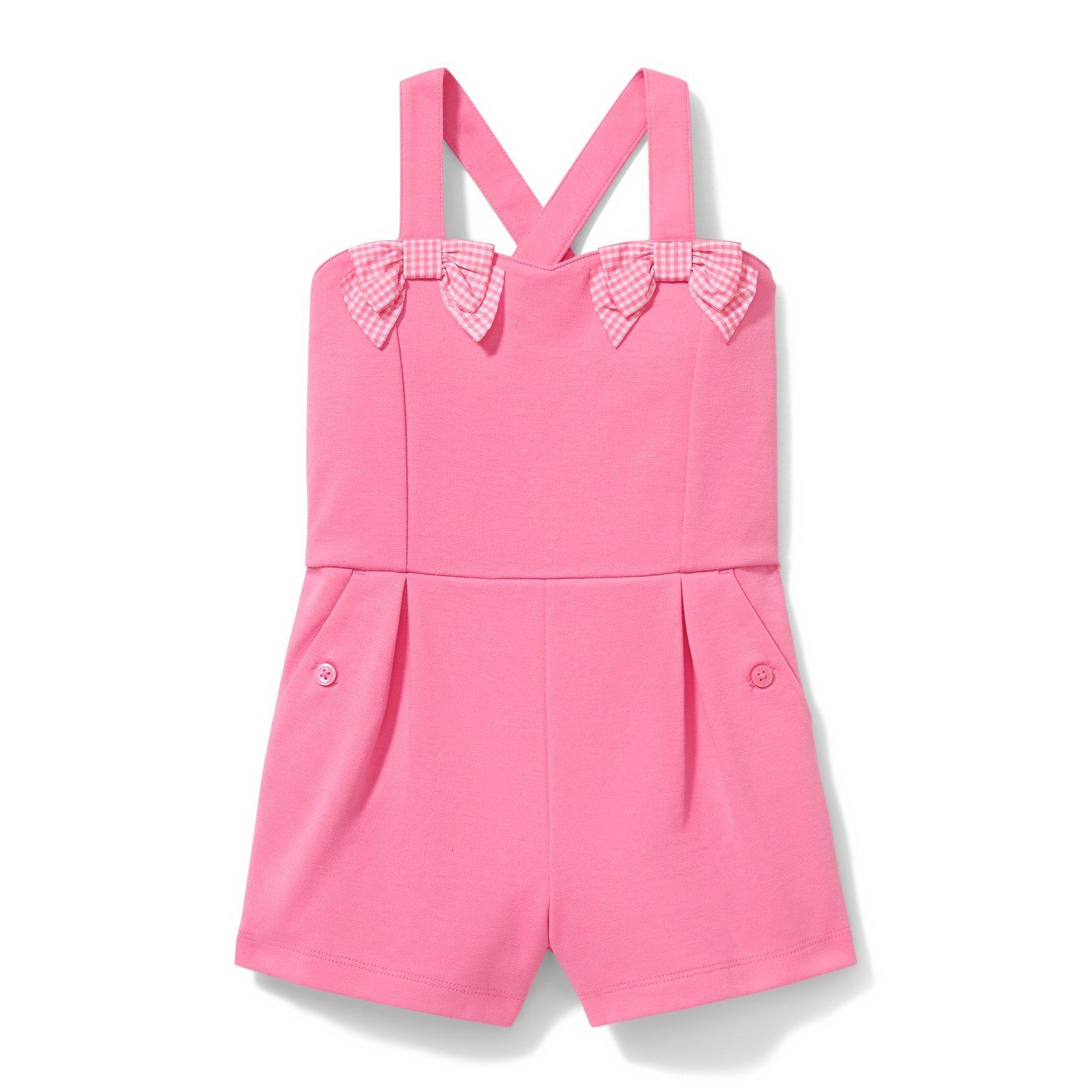 Pink Ponte Romper image number 0