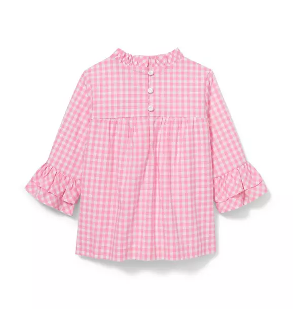 Pink Gingham Top image number 2