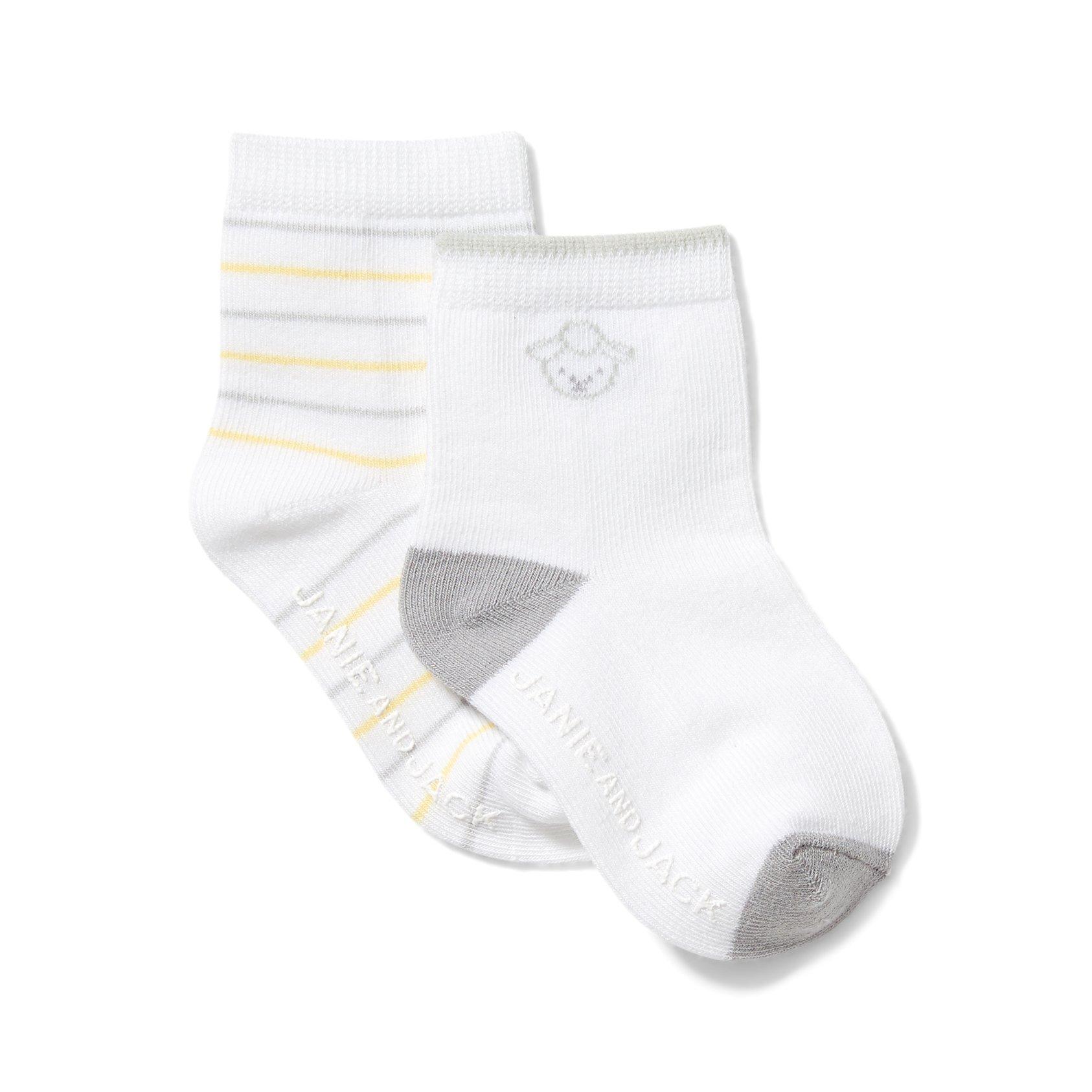 Baby Striped And Sheep Sock 2-Pack image number 0