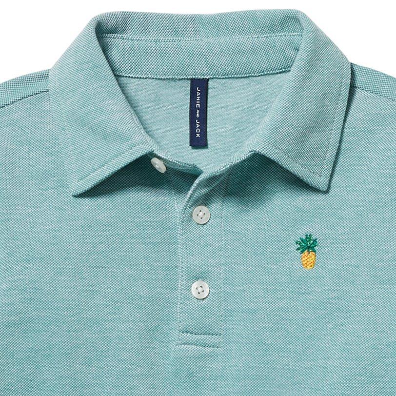 Embroidered Pique Polo image number 1