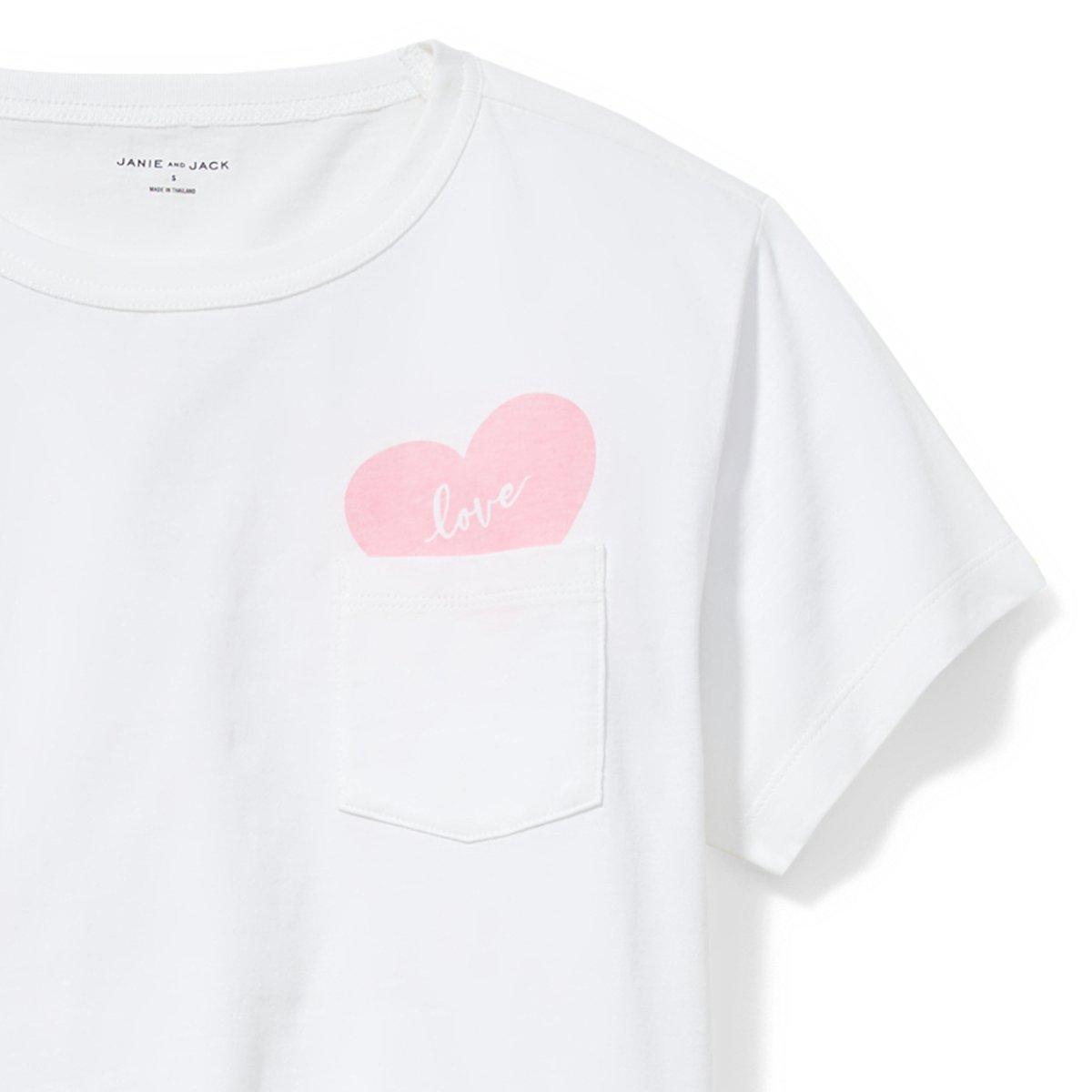 Pink Women's Heart Tee image number 1