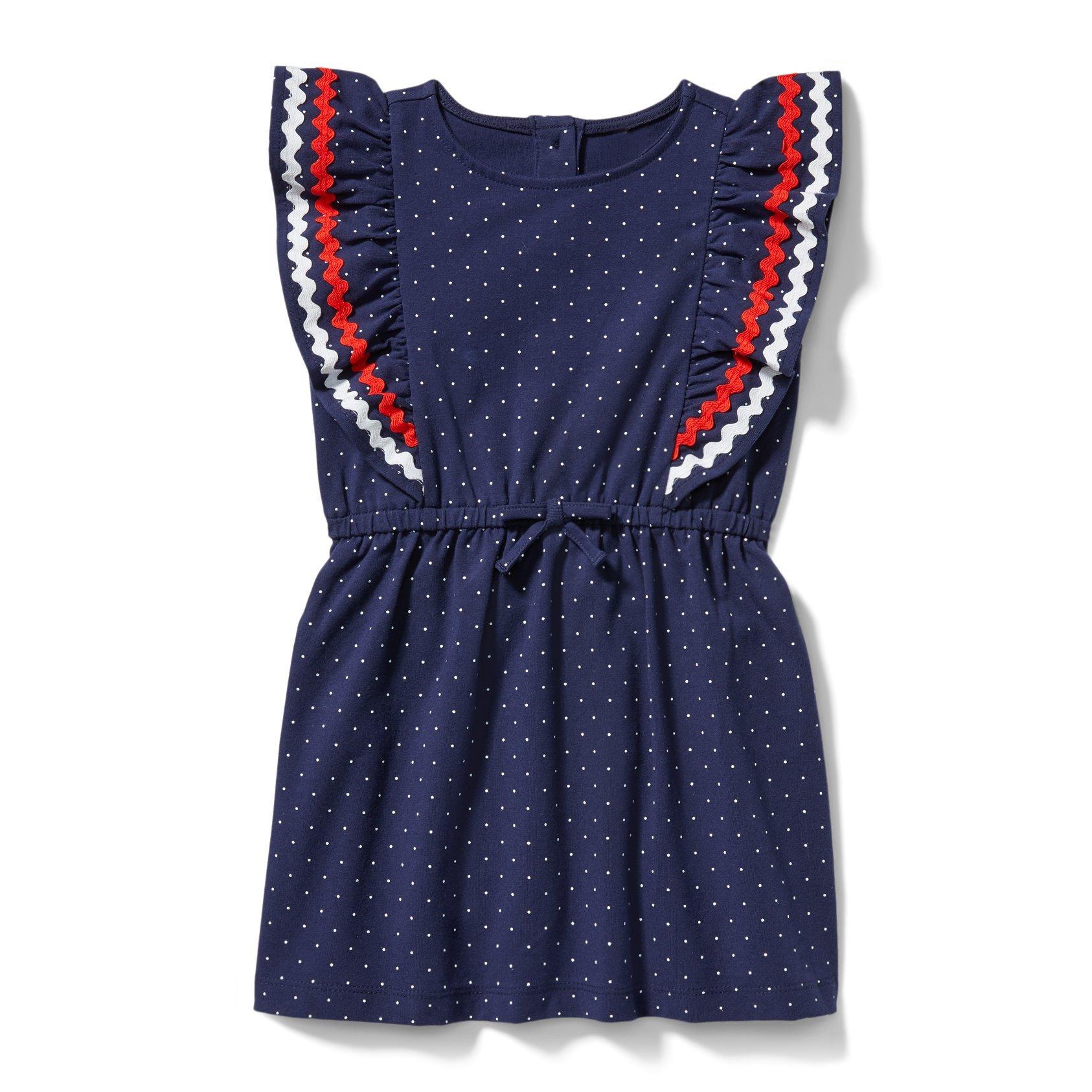 Ric Rac Ruffle Dot Dress image number 0