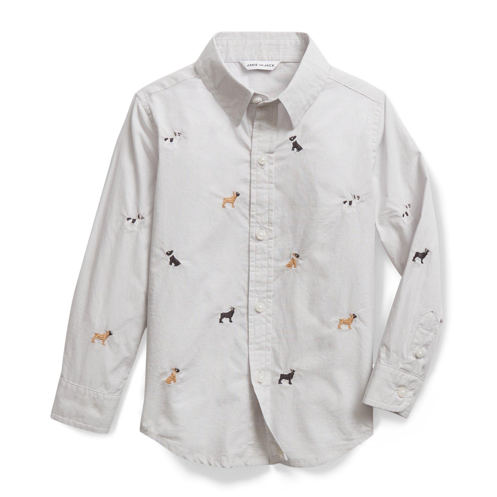 Embroidered Frenchie Shirt  image number 0