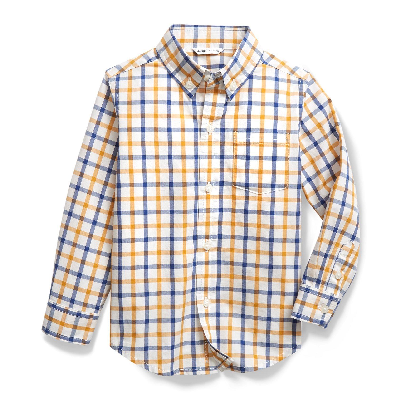 Plaid Poplin Shirt image number 0