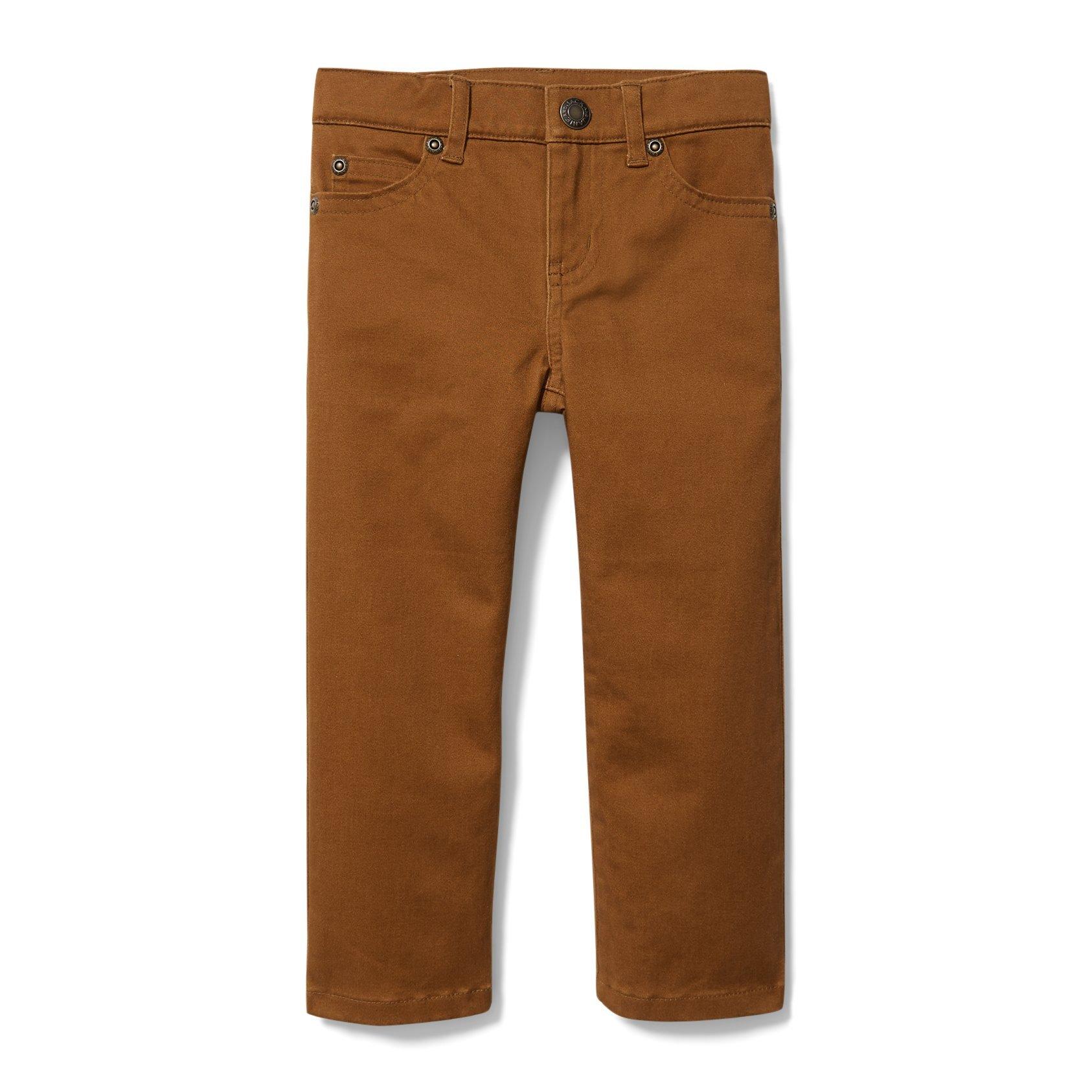 Sateen Straight Pant