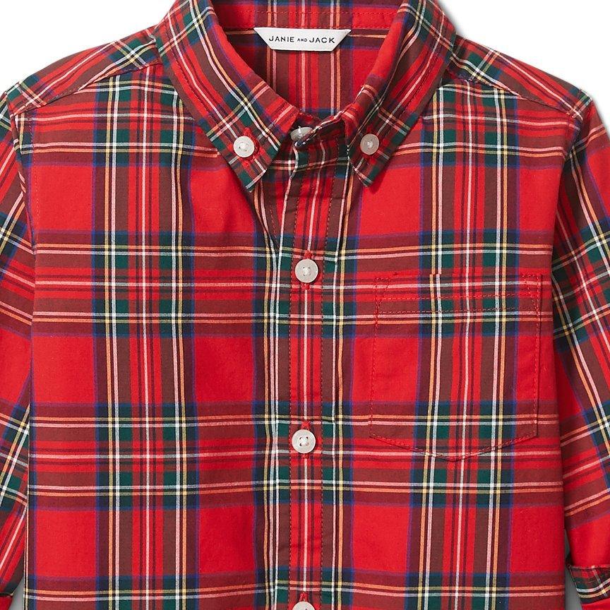 Plaid Poplin Shirt image number 2