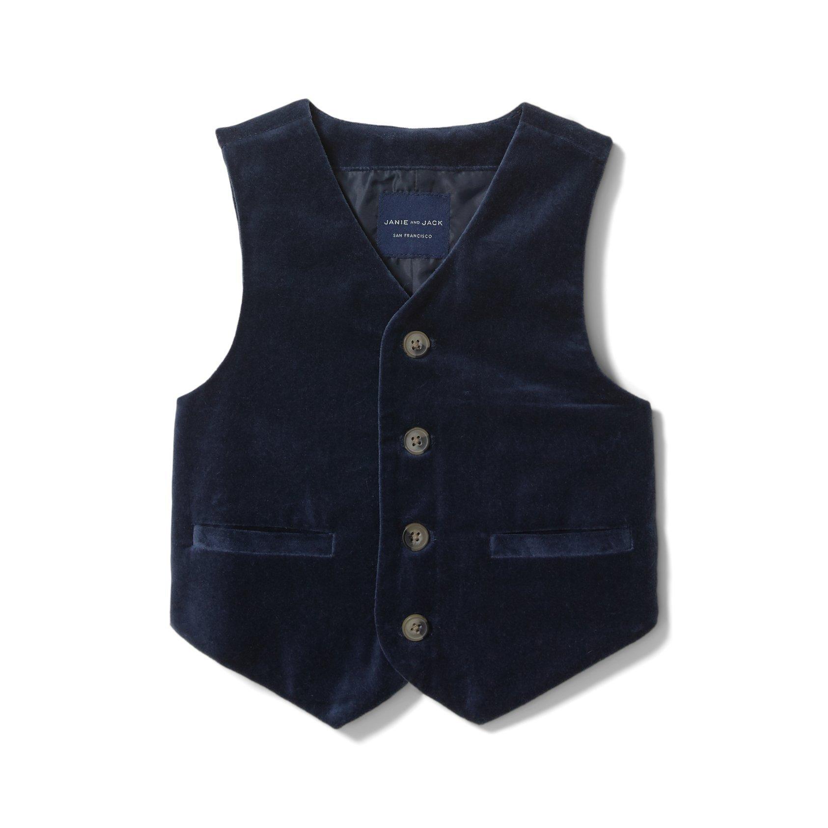 Velvet hot sale suit vest