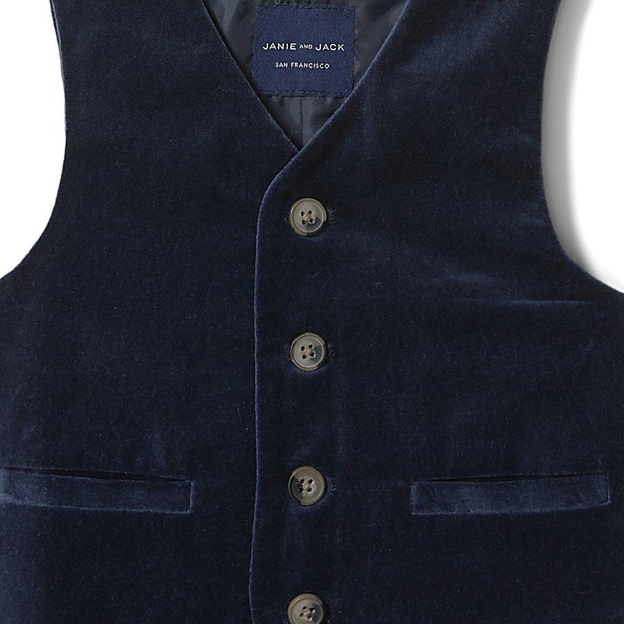 Velvet Suit Vest image number 1