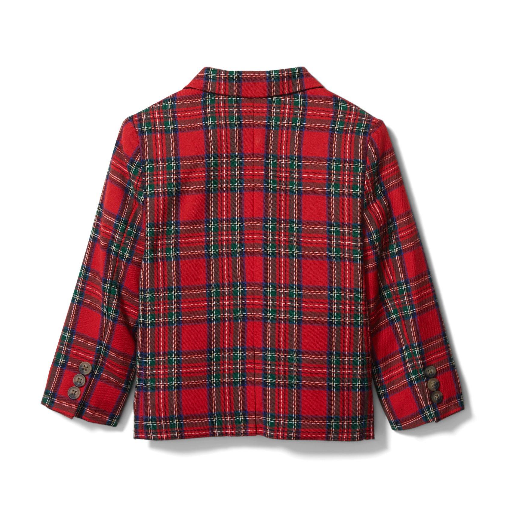 Plaid Wool Blazer image number 3