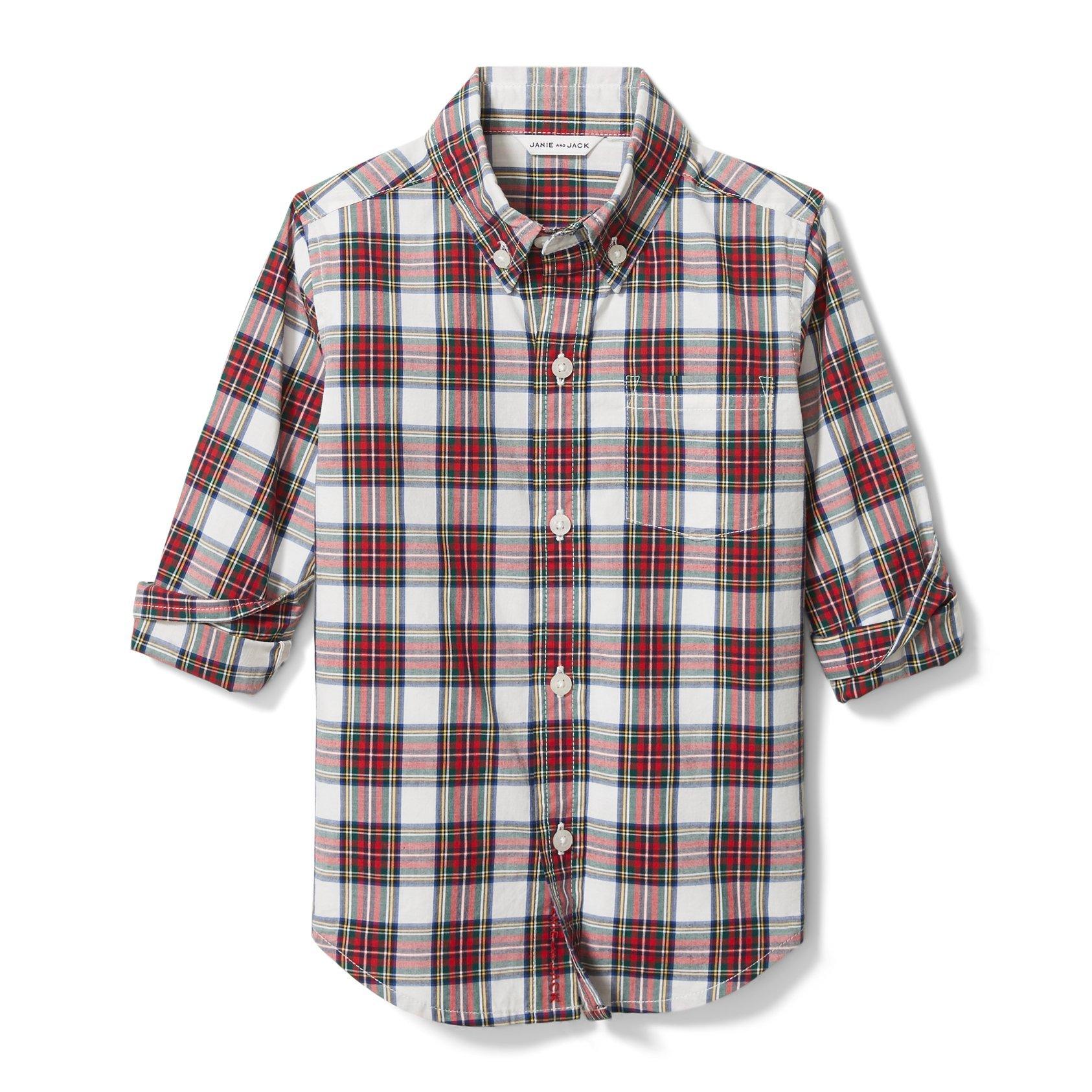 Plaid Poplin Shirt image number 2