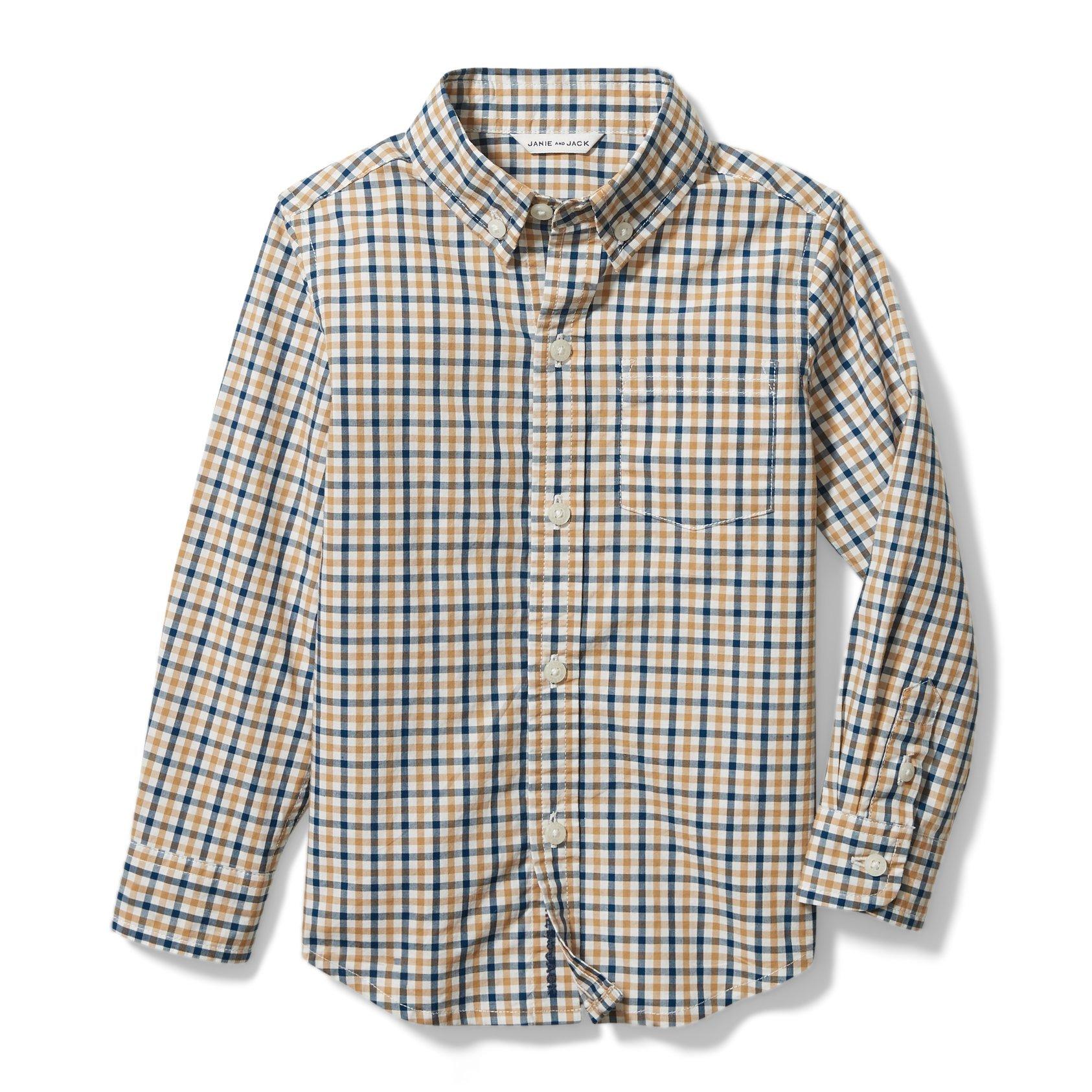 Gingham Poplin Shirt image number 0