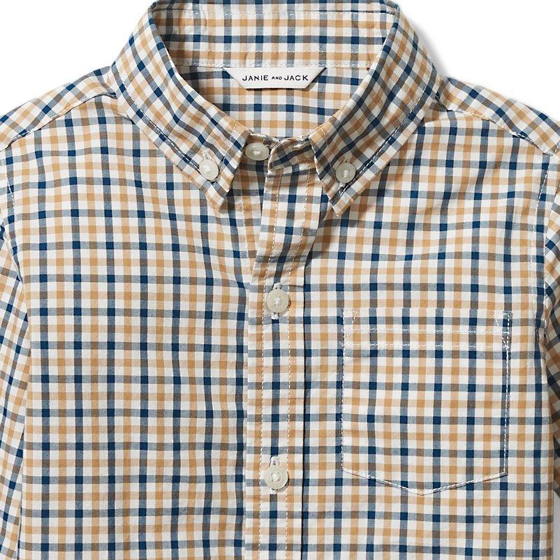 Gingham Poplin Shirt image number 1