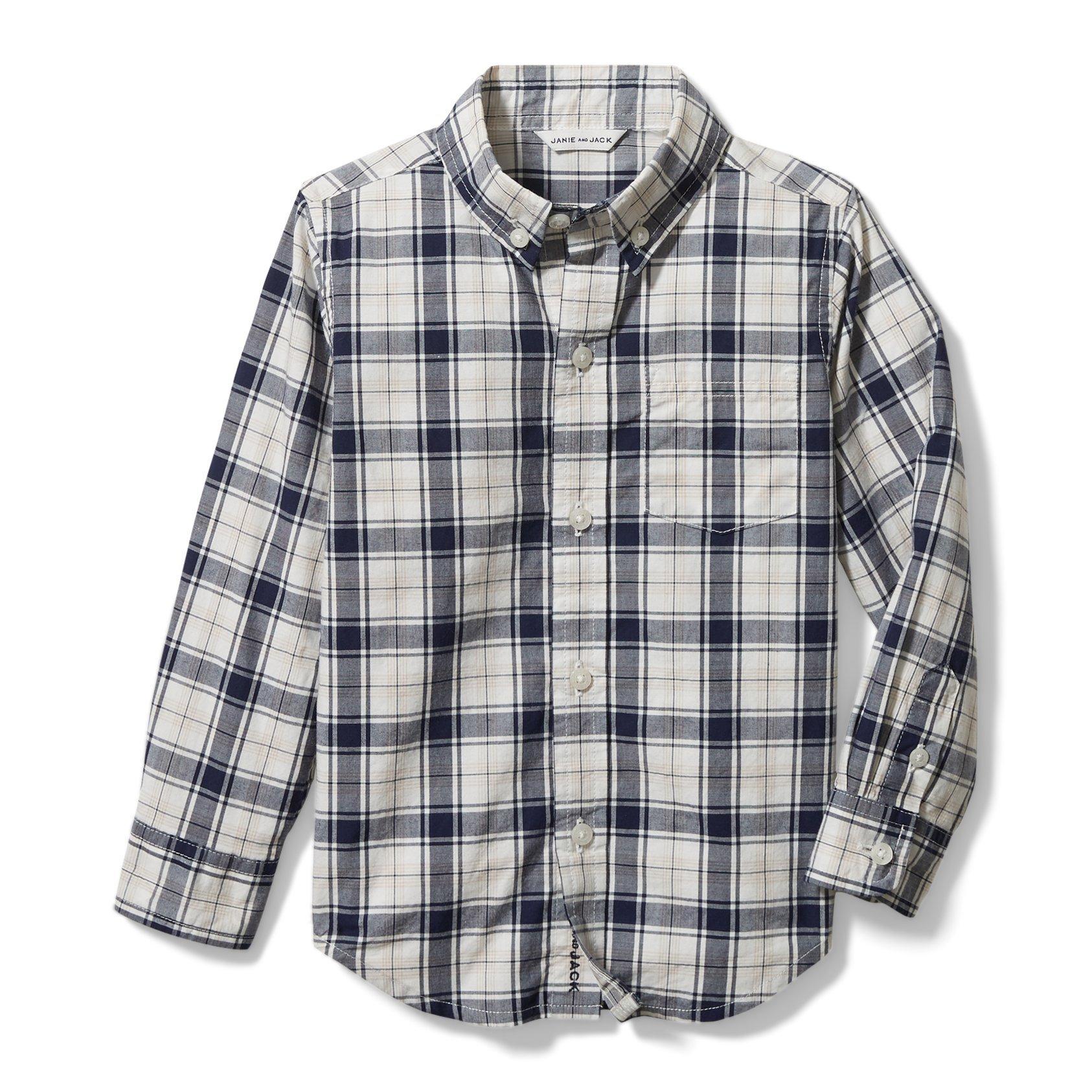 Plaid Poplin Shirt image number 0