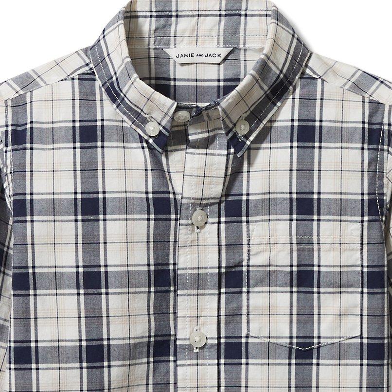 Plaid Poplin Shirt image number 1