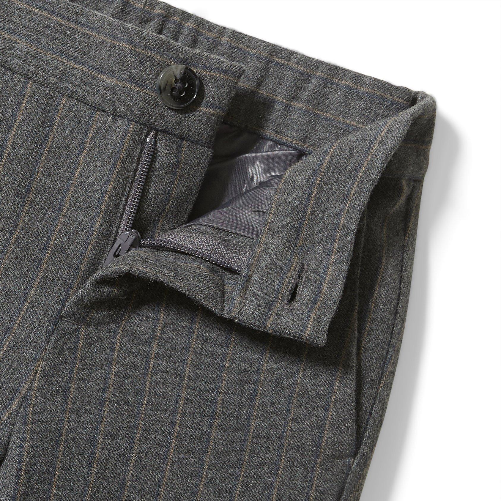 Wool Pinstripe Jogger  image number 1