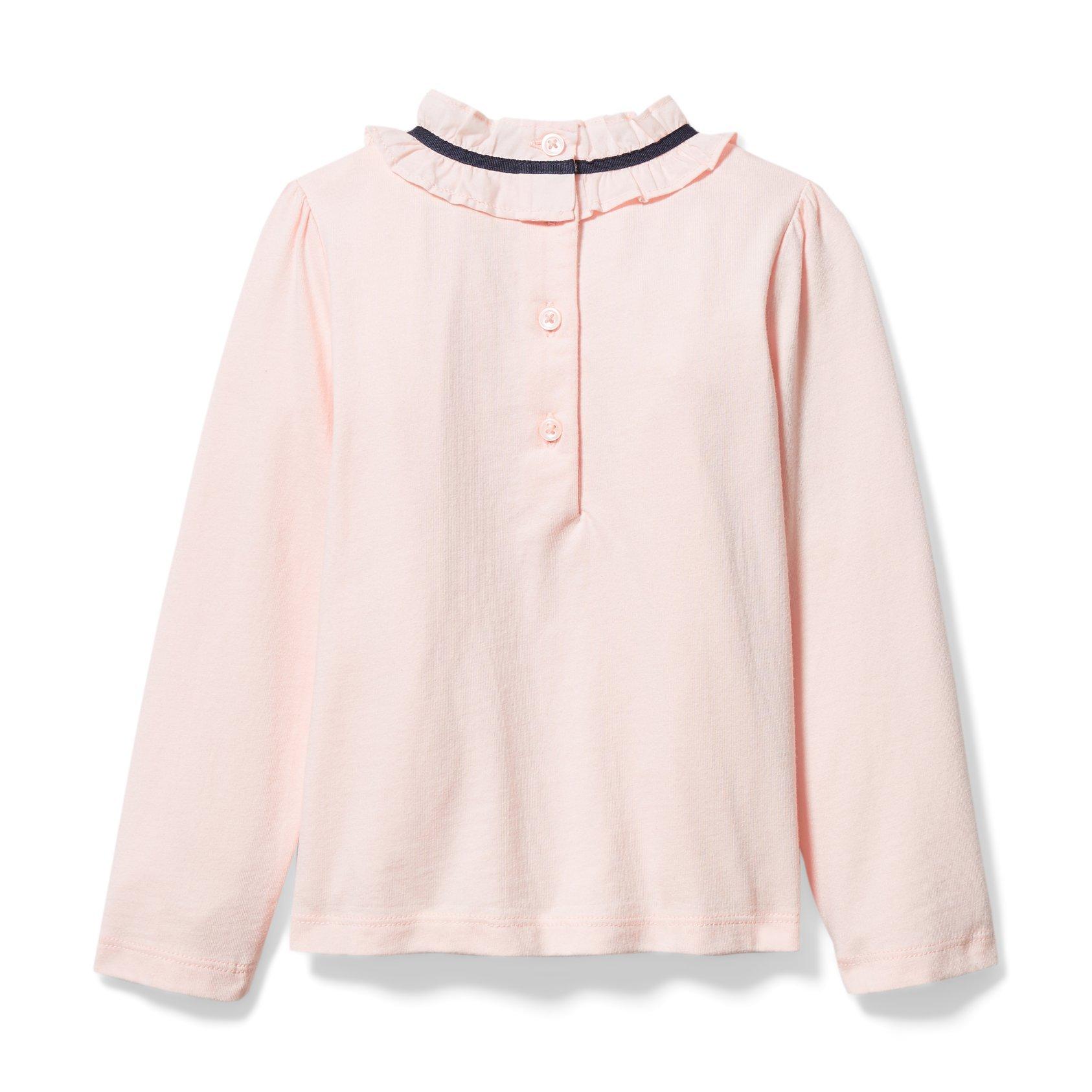 Ruffle Collar Top image number 1