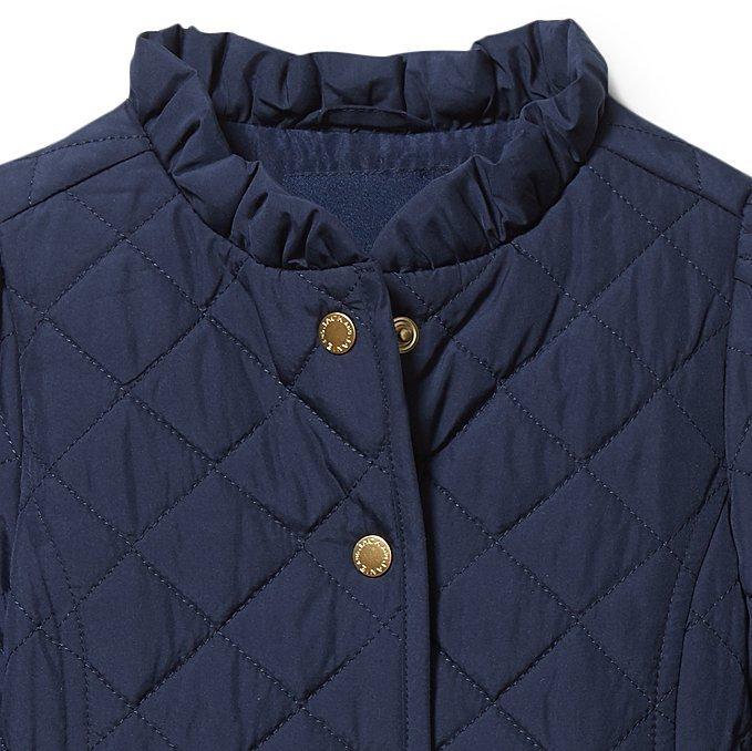 Quilted Peplum Barn Jacket image number 1