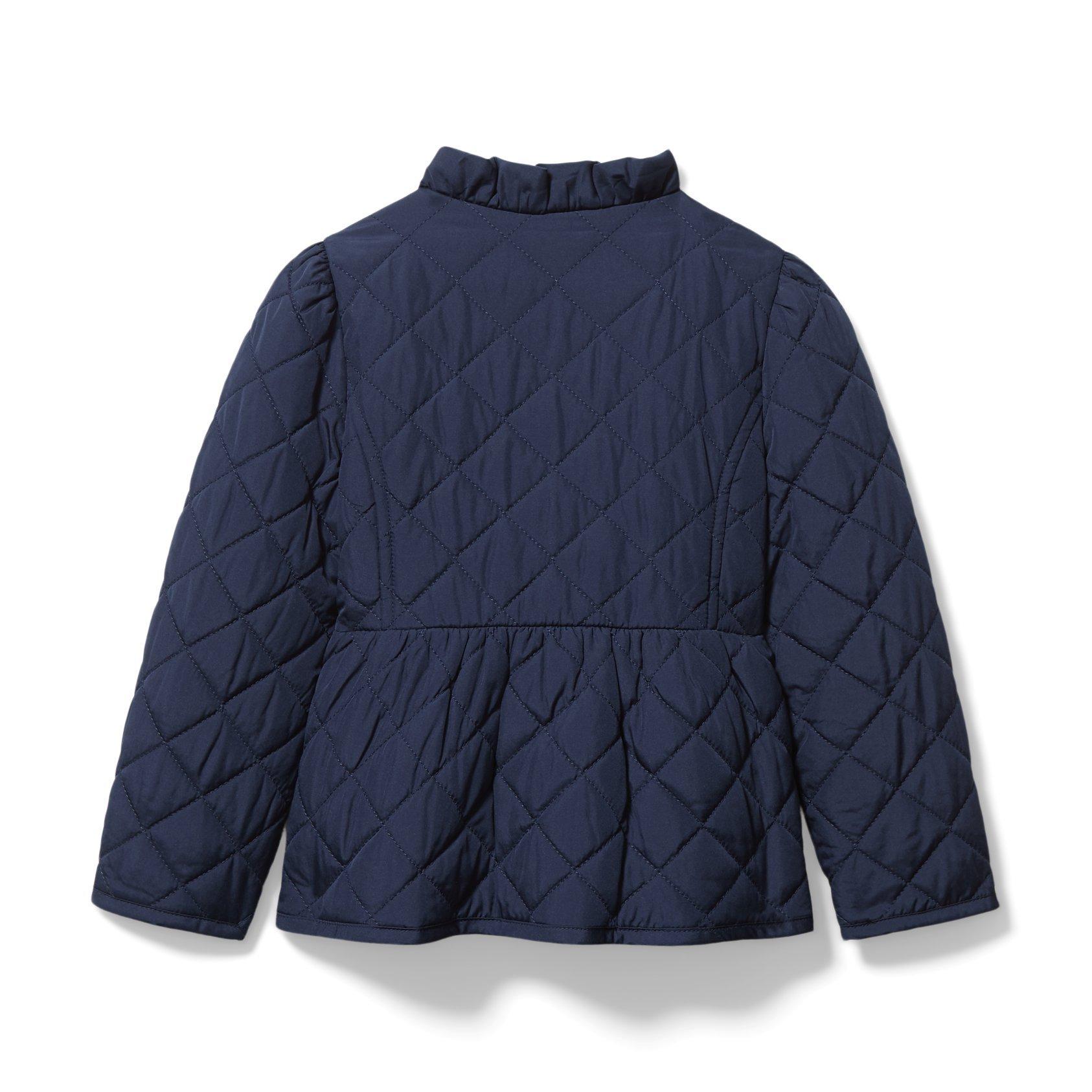 Quilted Peplum Barn Jacket image number 2