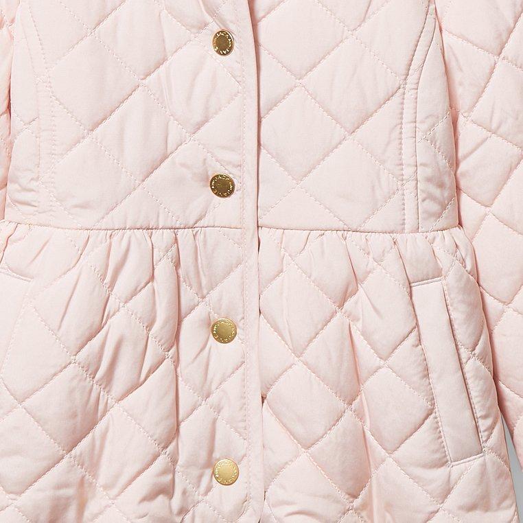 Quilted Peplum Barn Jacket image number 1