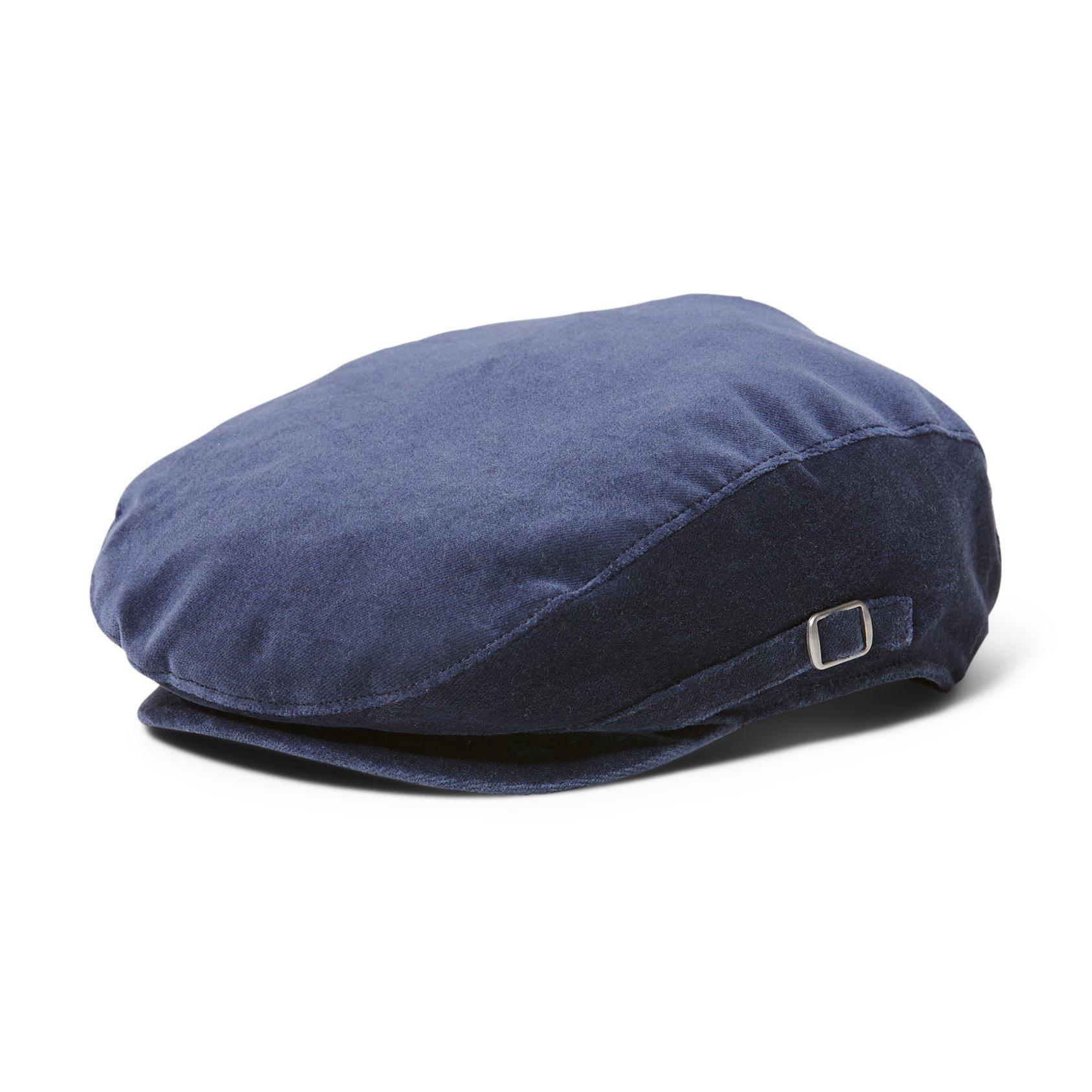 Velvet Newsboy Cap 