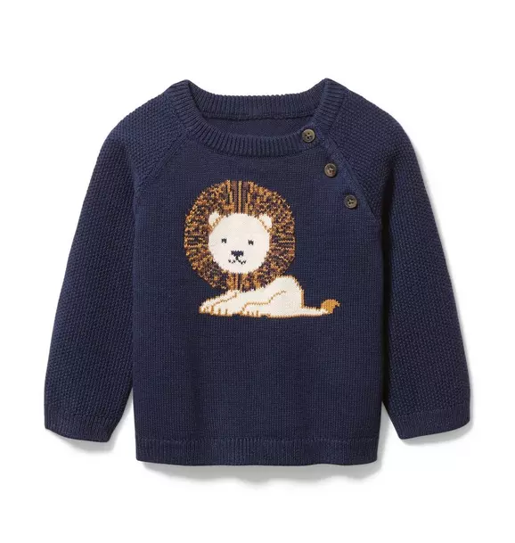 Baby Lion Sweater image number 0