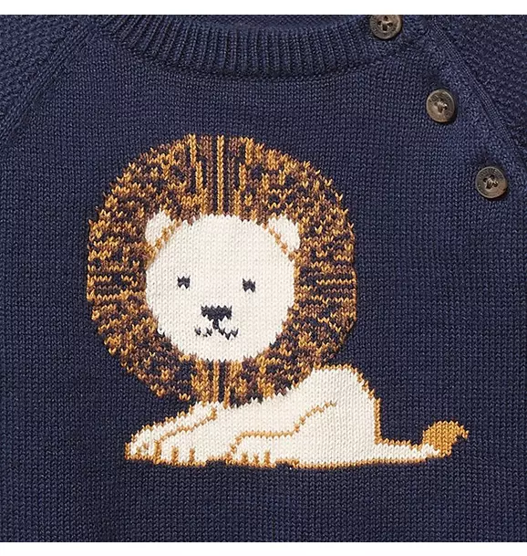 Baby Lion Sweater image number 1