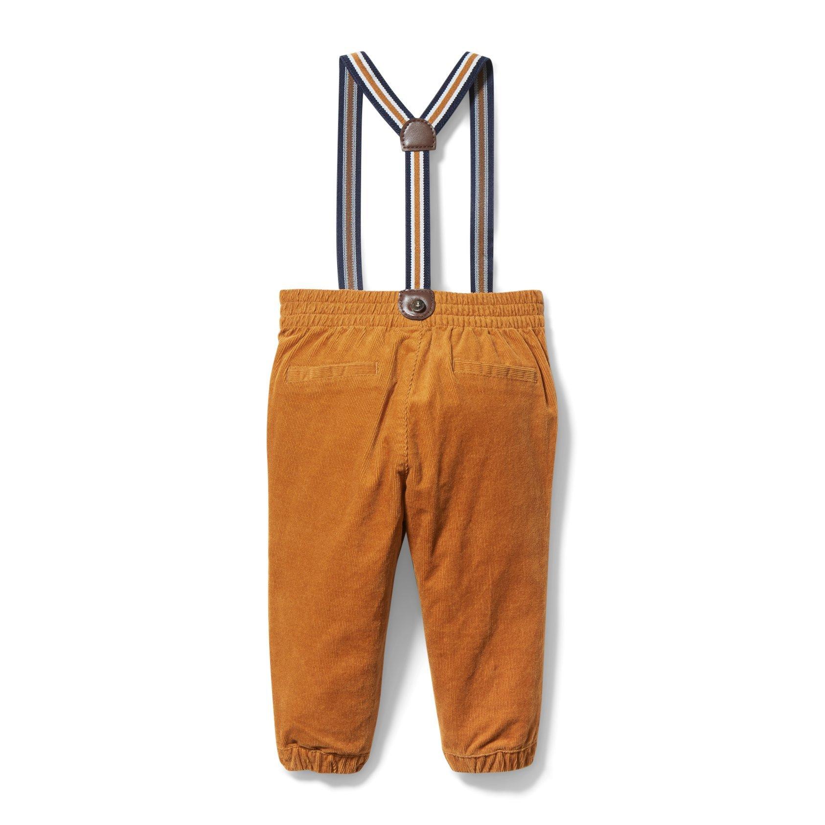 Baby Corduroy Suspender Pant image number 3