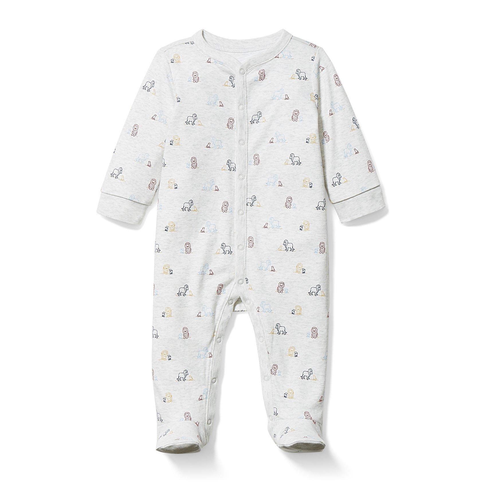 Baby Lion Footed 1-Piece image number 0