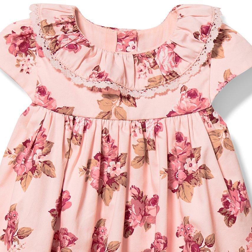 Baby Floral Collared Dress image number 2