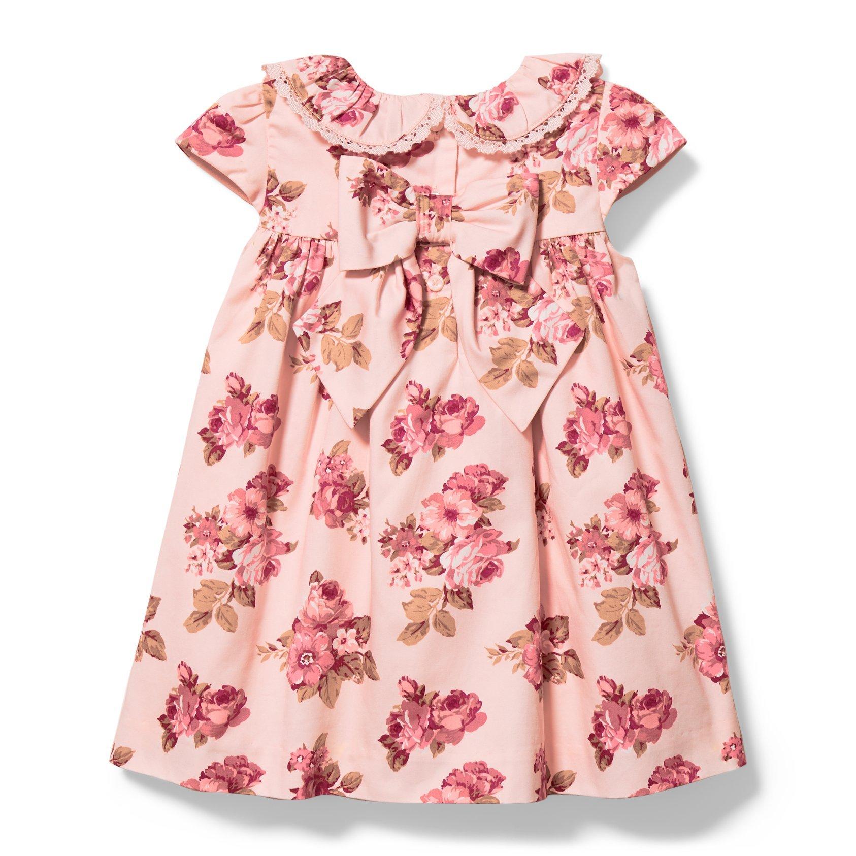 Baby Floral Collared Dress image number 3