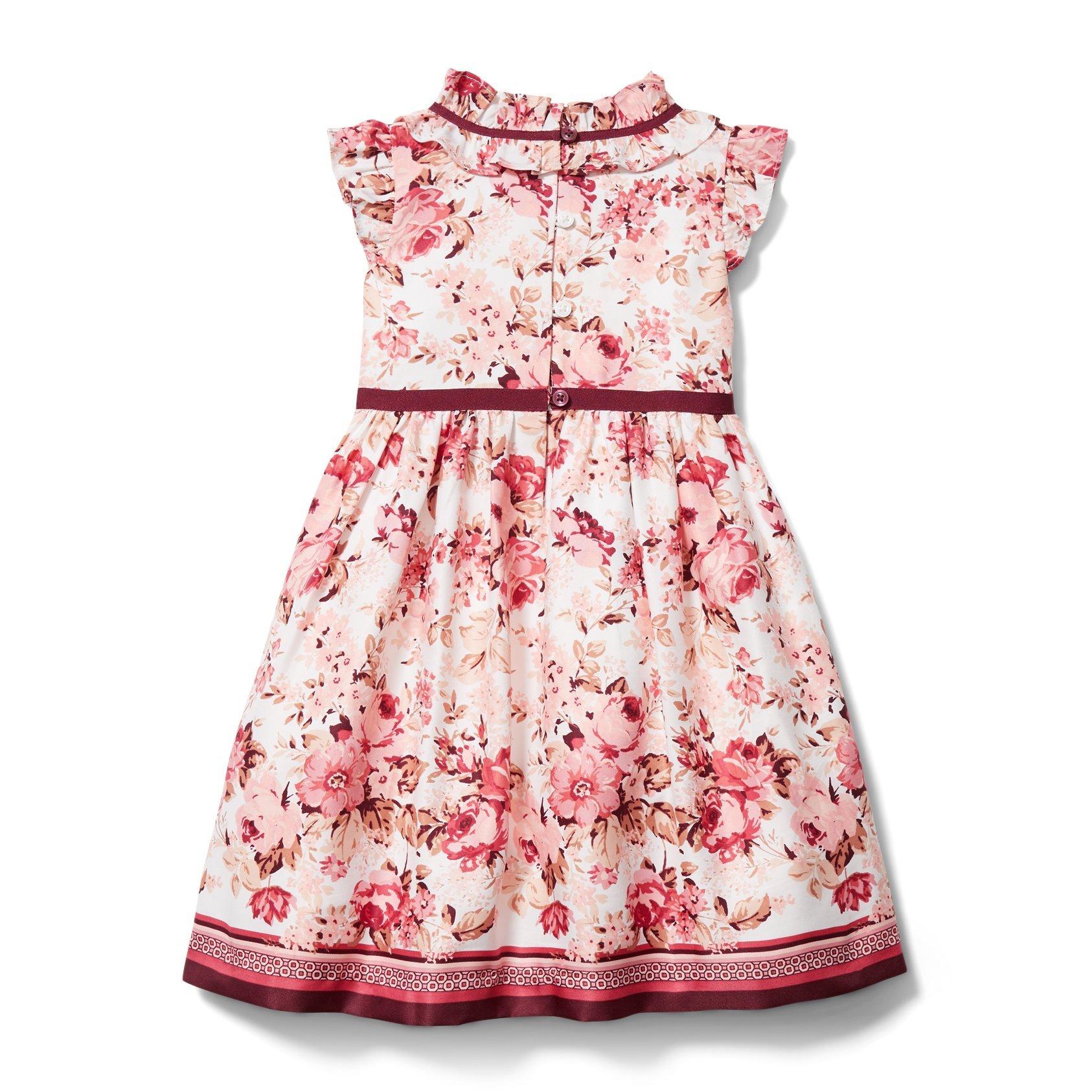 Floral Flutter Sleeve Dress image number 3