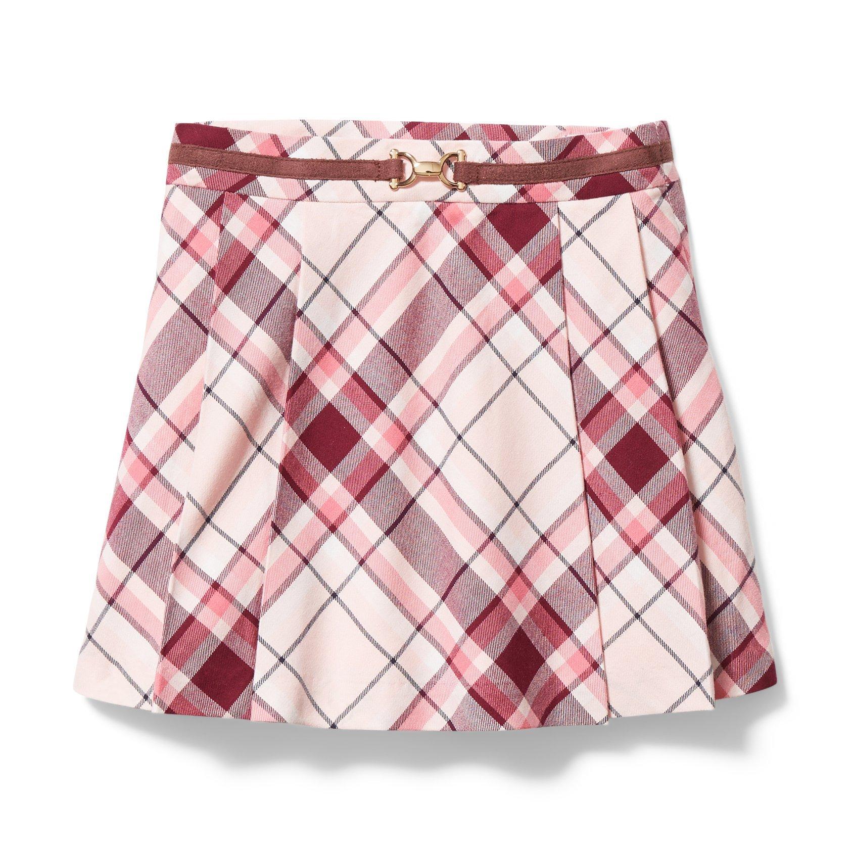 Plaid Pleated Skirt image number 0