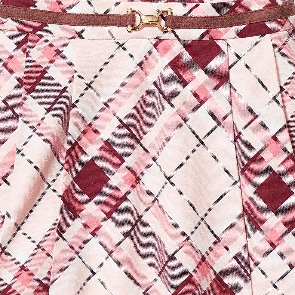 Plaid Pleated Skirt image number 1