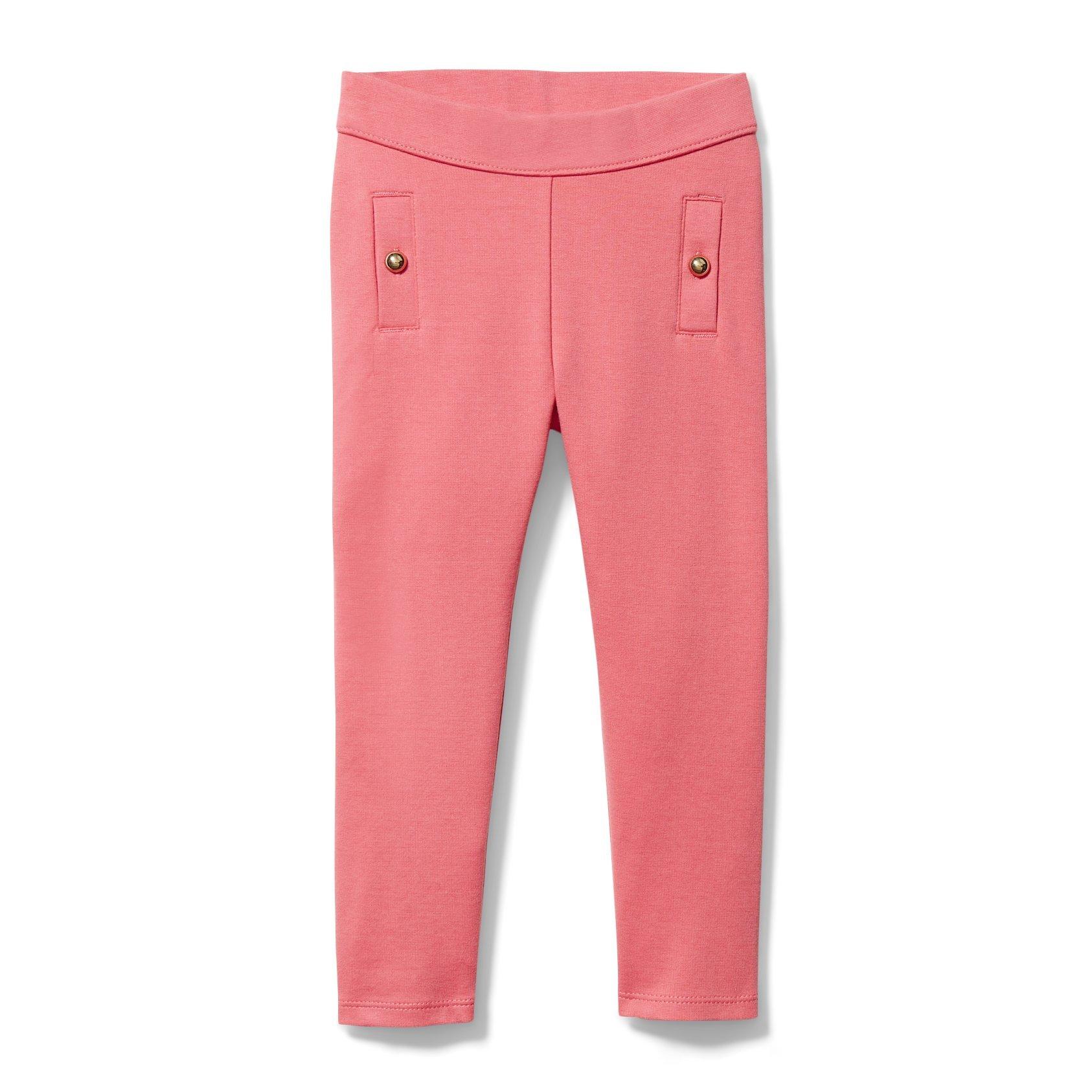 Girl Desert Rose Button Ponte Pant by Janie and Jack