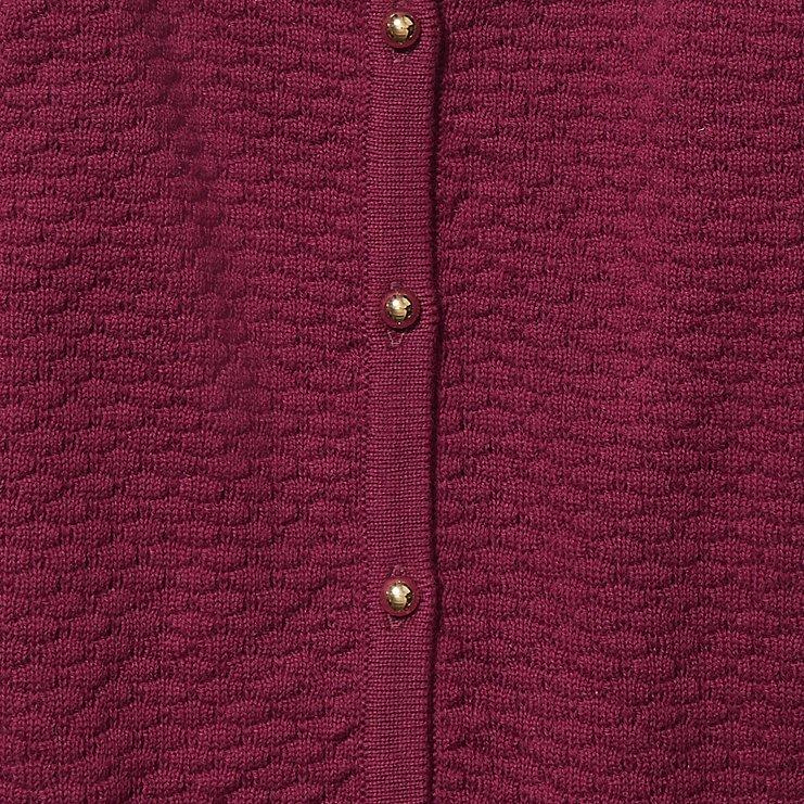 Scalloped Pointelle Cardigan image number 1