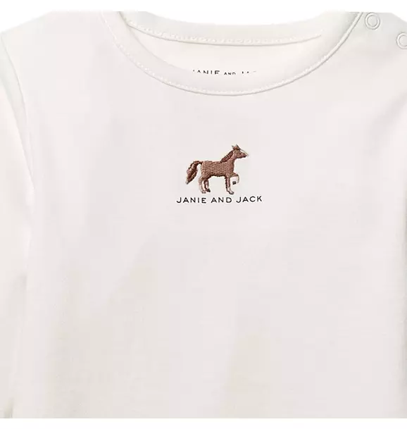 Baby Horse Bodysuit image number 1