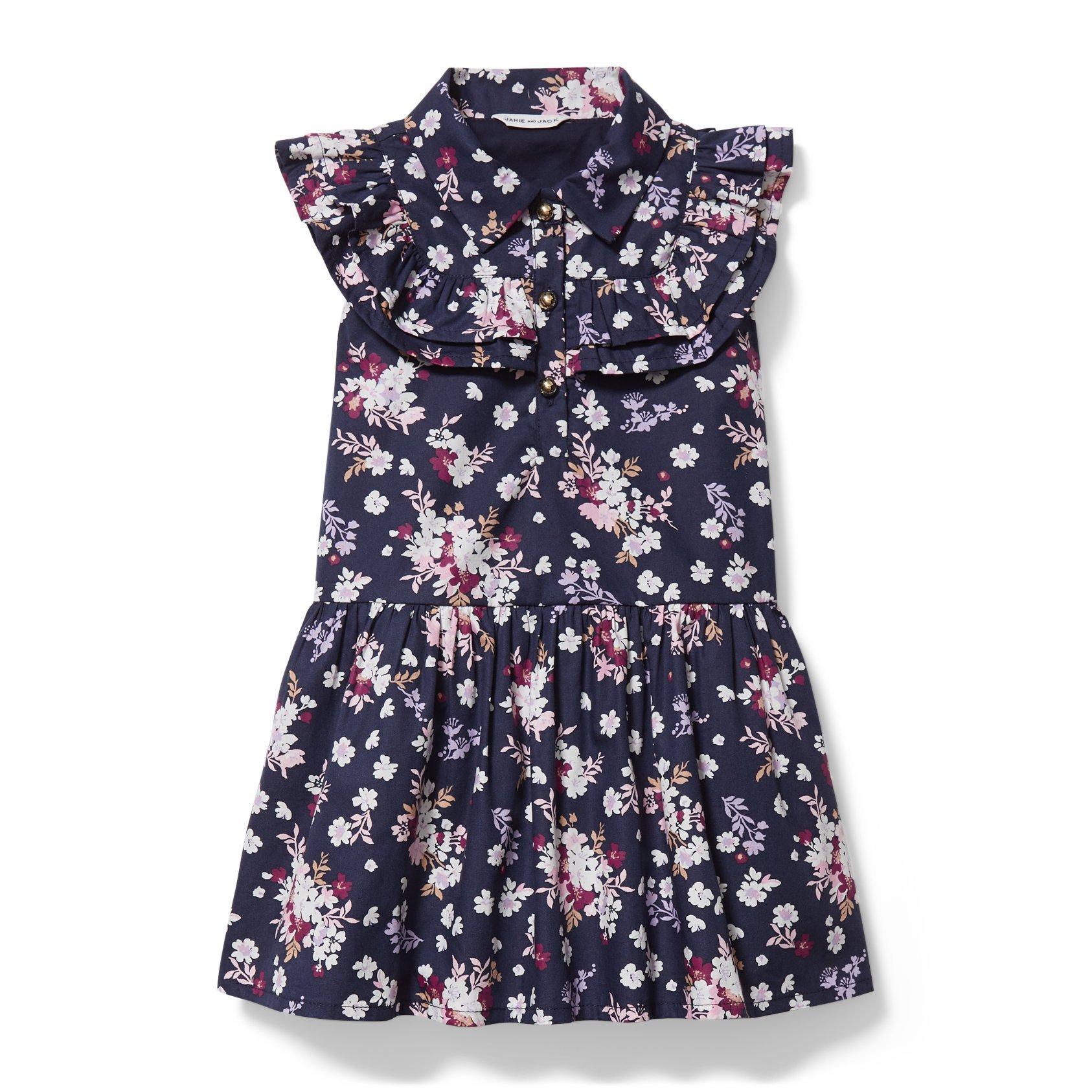 Floral Ruffle Dress