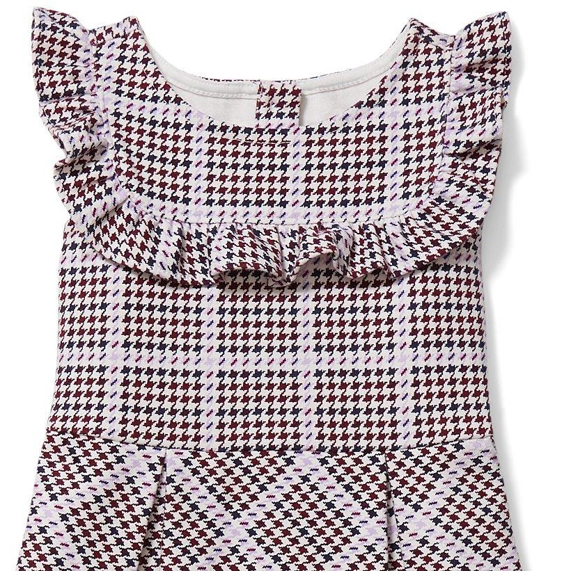 Houndstooth Ponte Dress image number 1