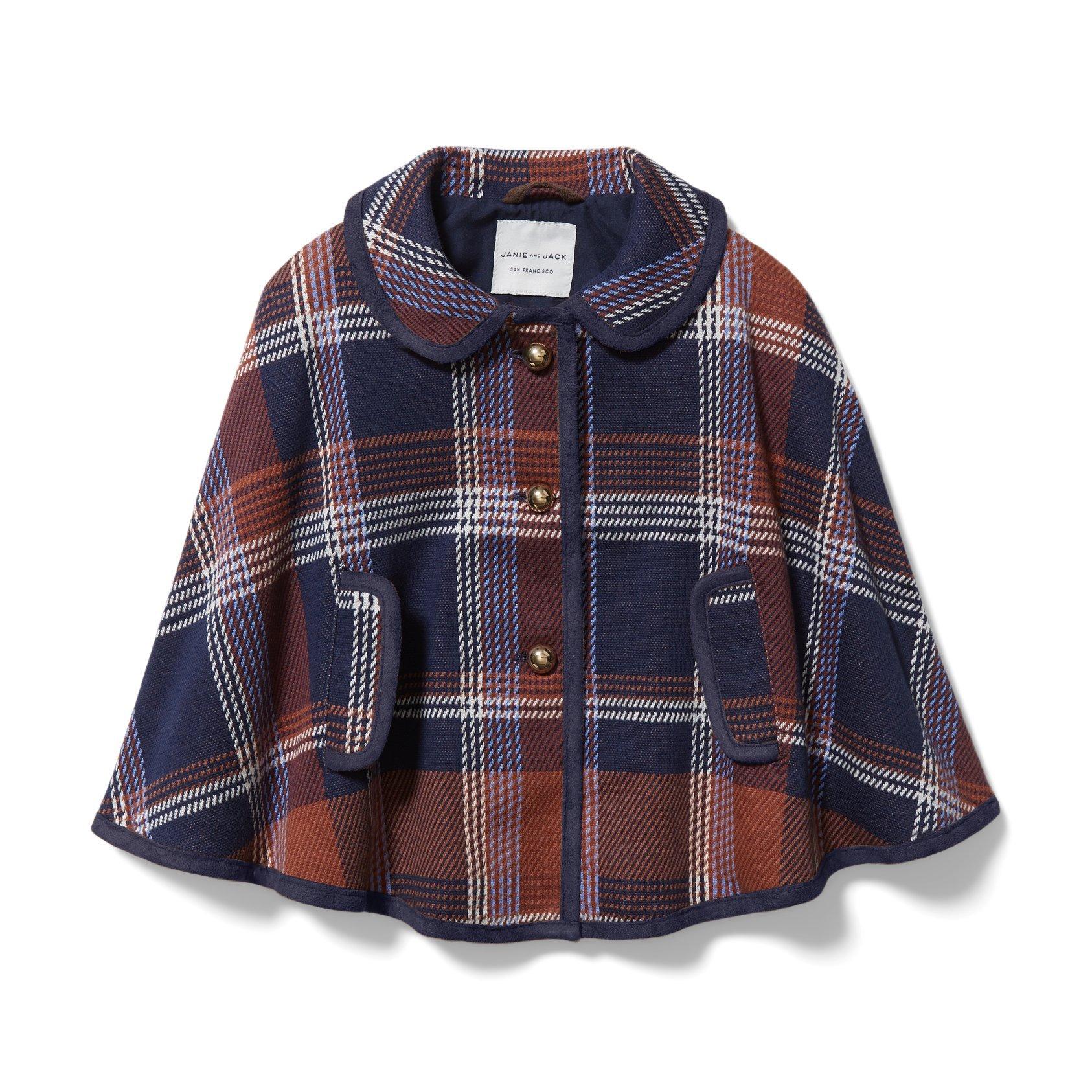 Plaid Cape