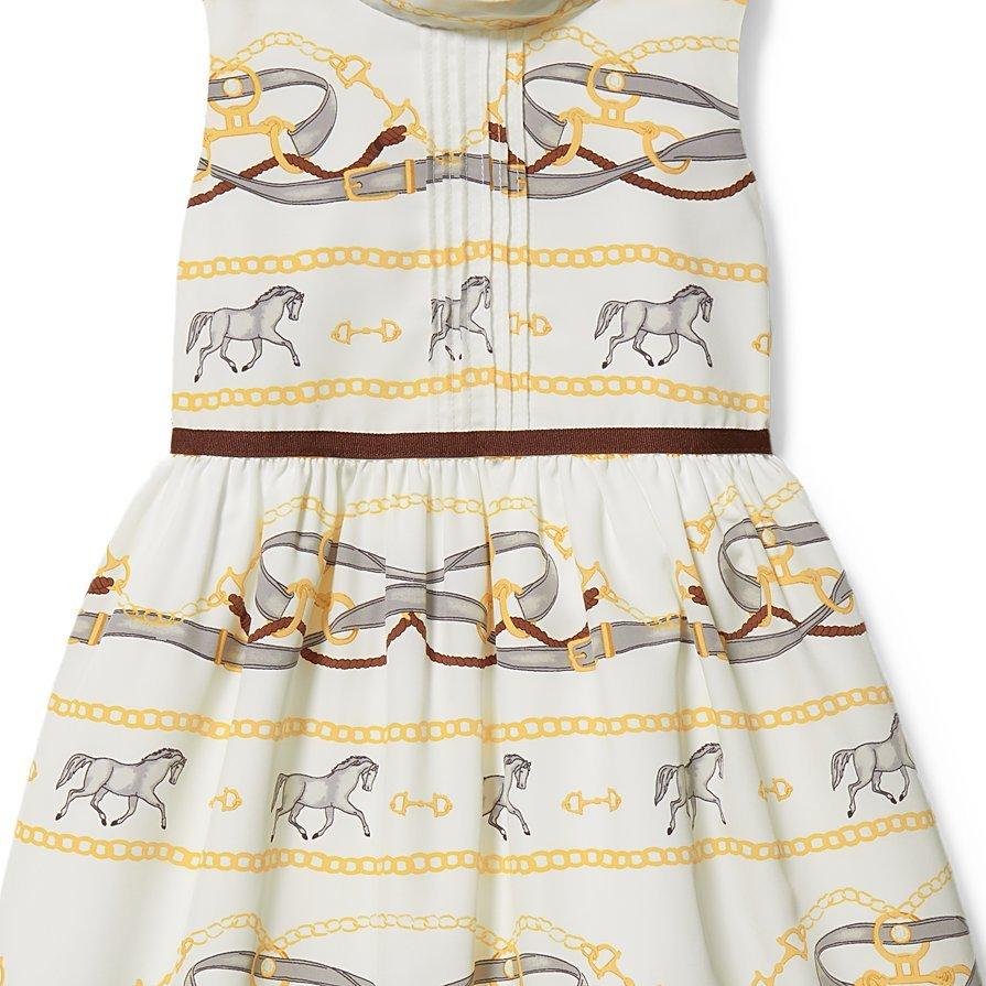 Horse Scarf Dress  image number 1