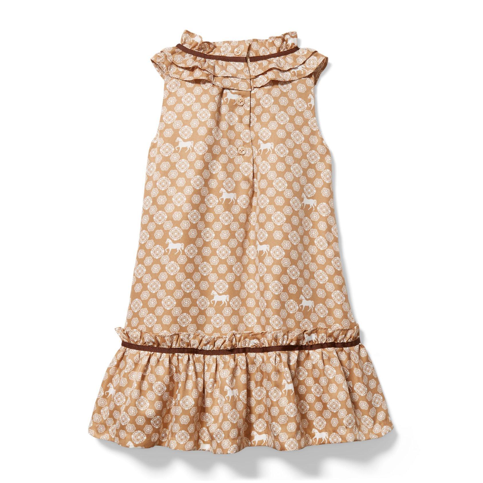 Ruffle Collar Horse Dress image number 2